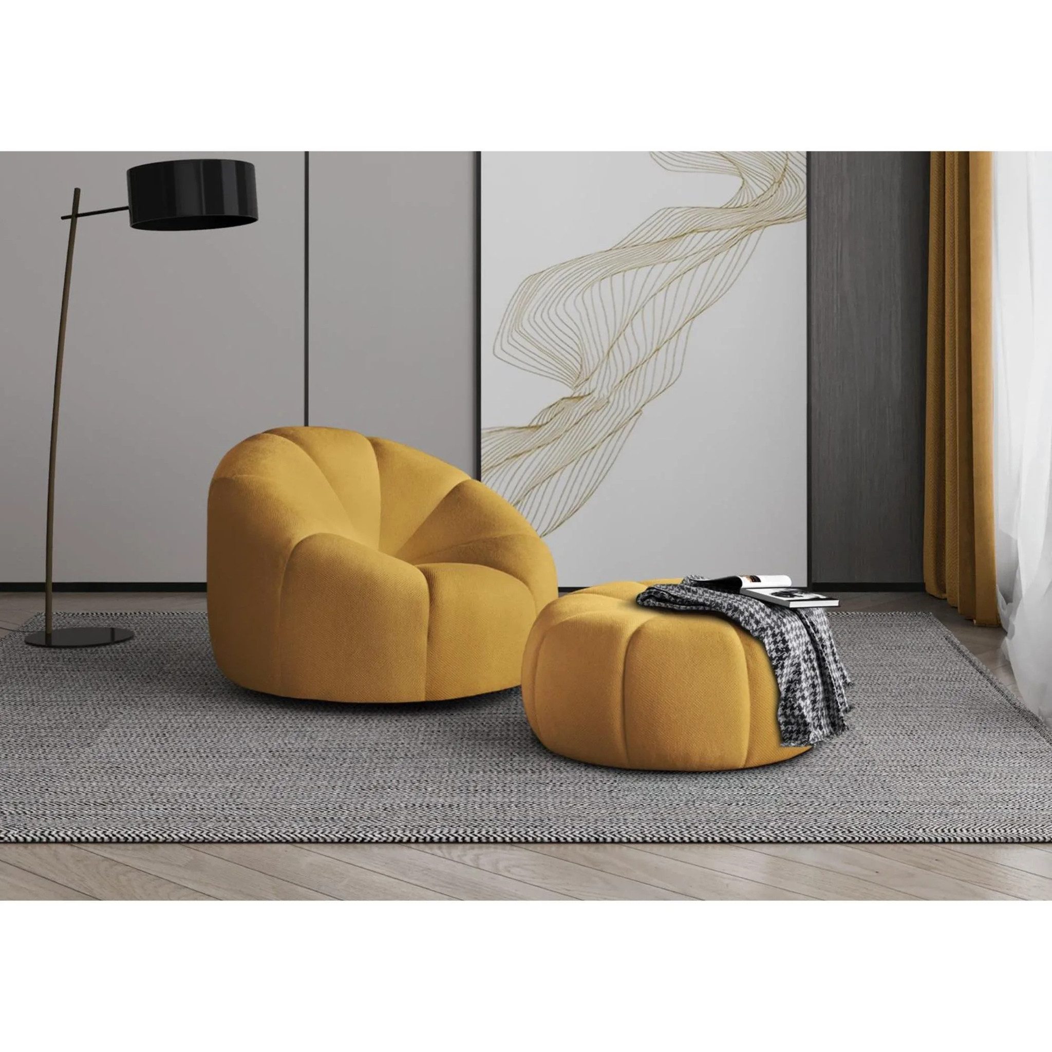 Beautysofa Sessel Moderner stilvoller eleganter Drehstuhl günstig online kaufen