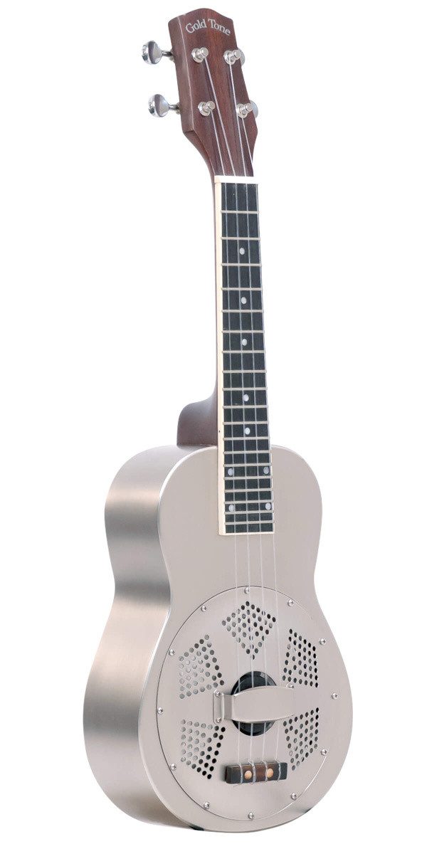 Gold Tone Banjo Gold Tone RESOUKE CONCERT Konzert Resonator-Ukulele mit Metallkorpus u