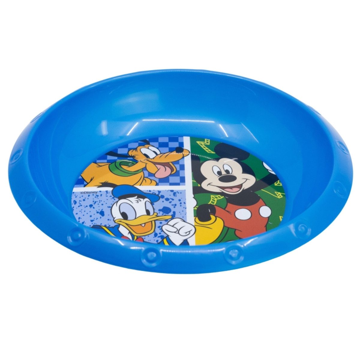 Disney Mickey Mouse Teller Kinderteller – Bruchsicherer Essteller für Kinder mit Motivdesign, (1 St)