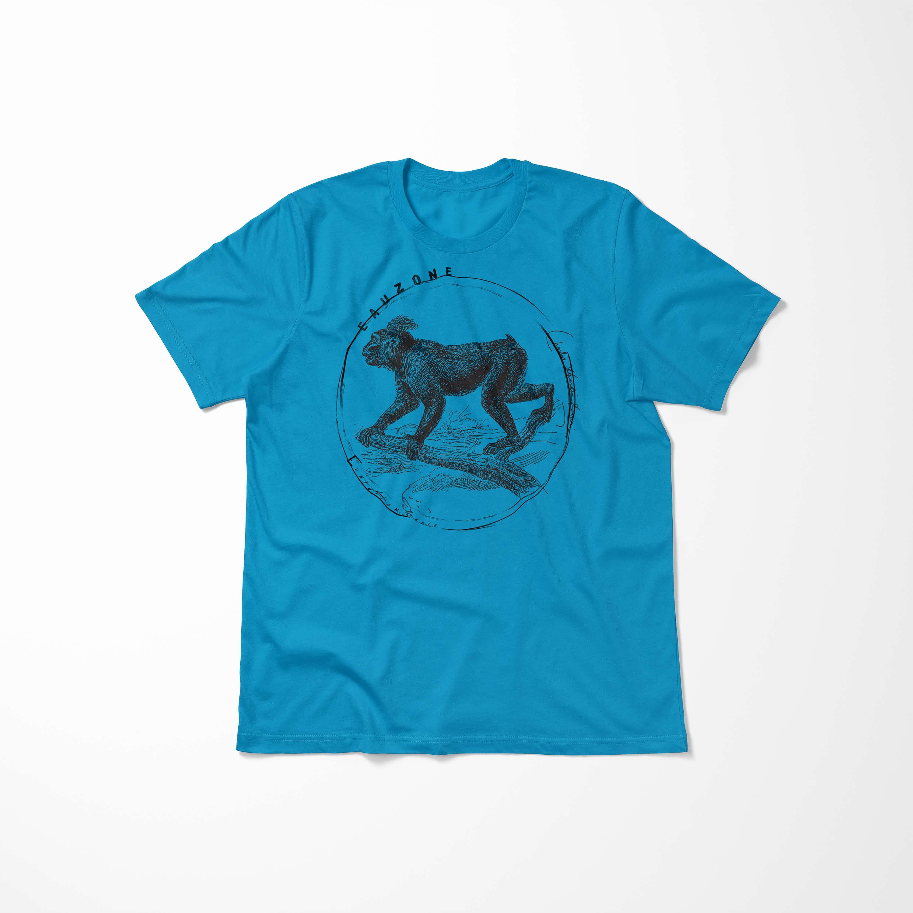 Sinus Art T-Shirt Evolution Herren Atoll T-Shirt Makake
