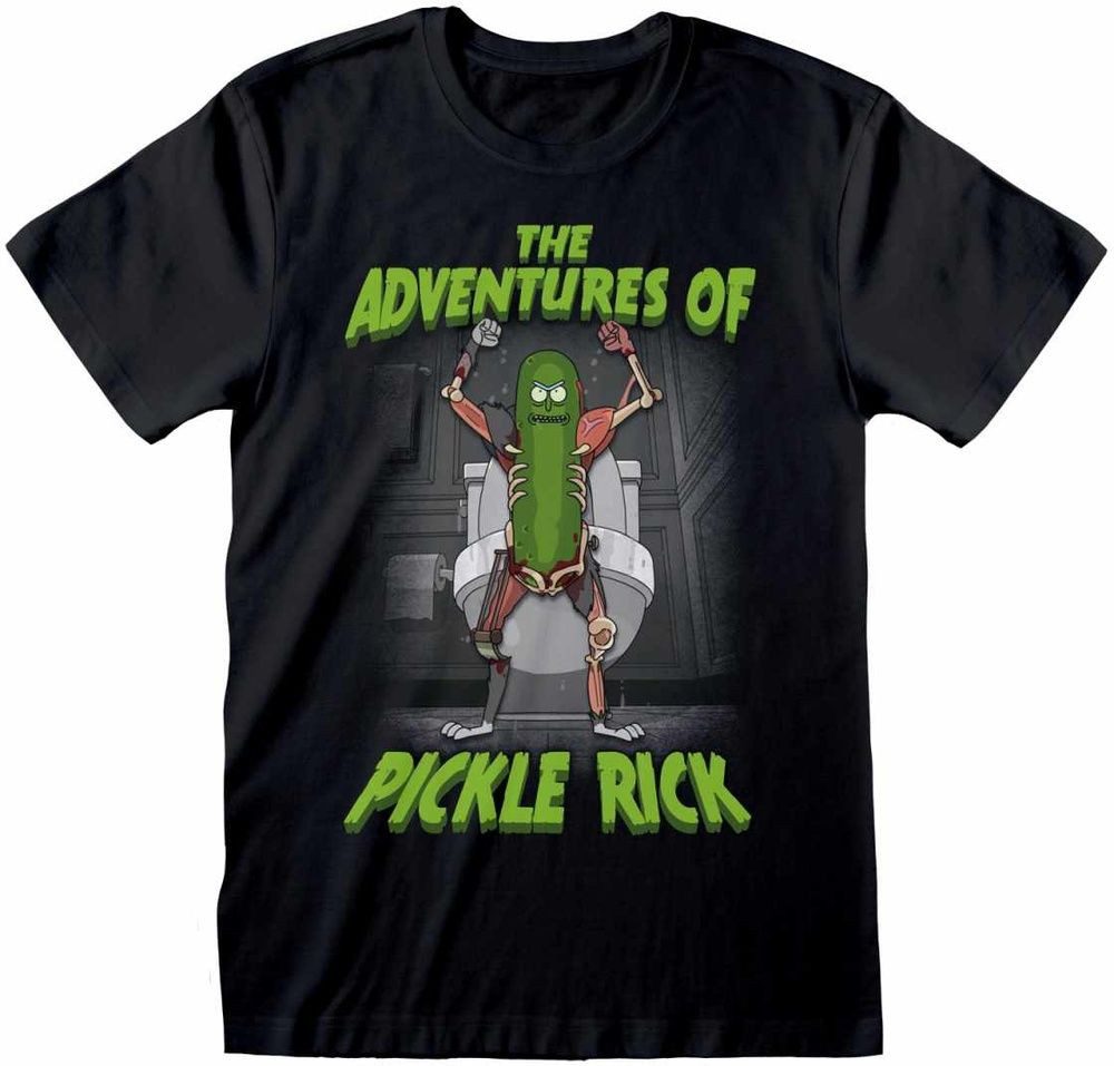 Rick and Morty T-Shirt Adventures Of Pickle Rick T-Shirt