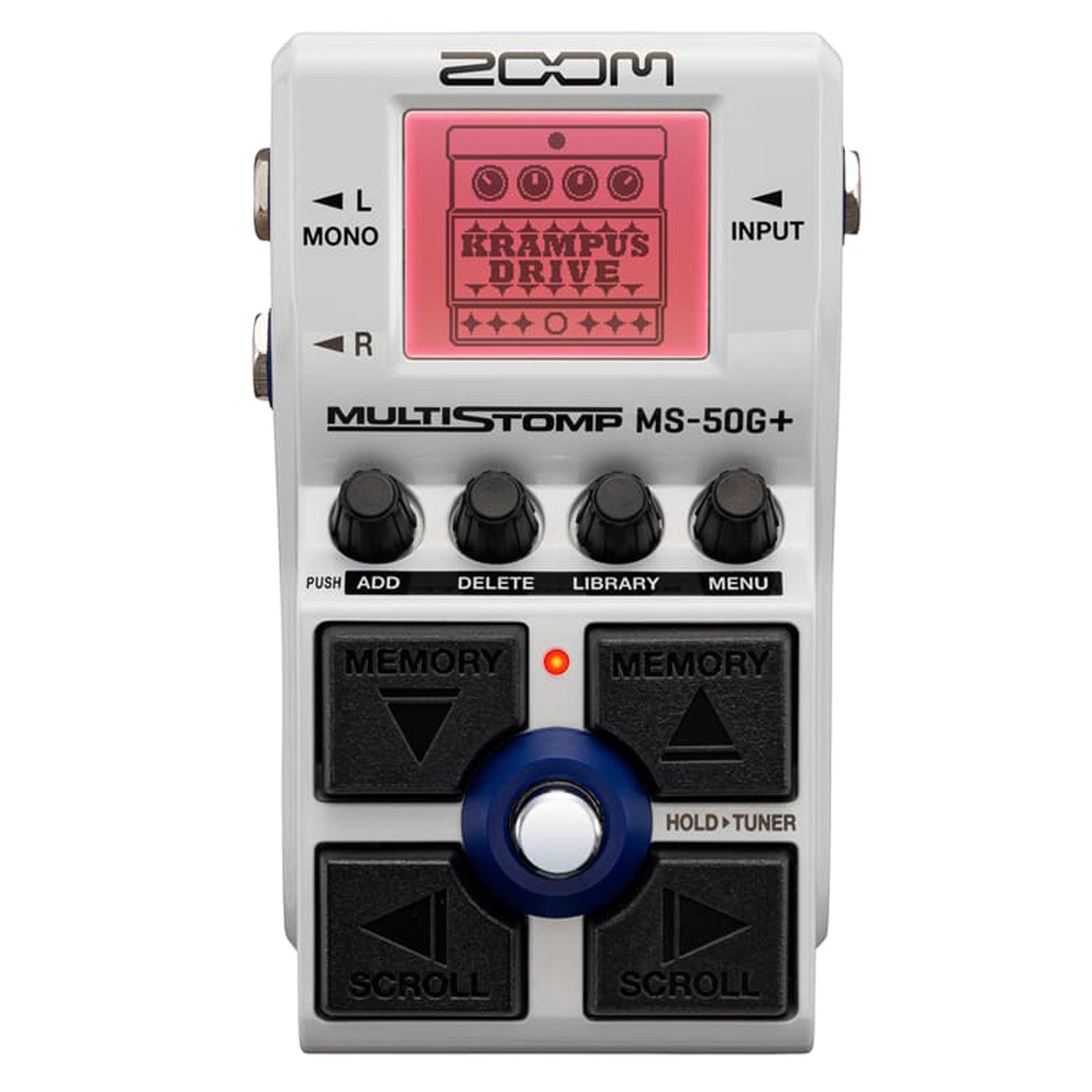 E-Gitarre Zoom Effektgerät MS-50G+ MultiStomp Pedal für E-Gitarre