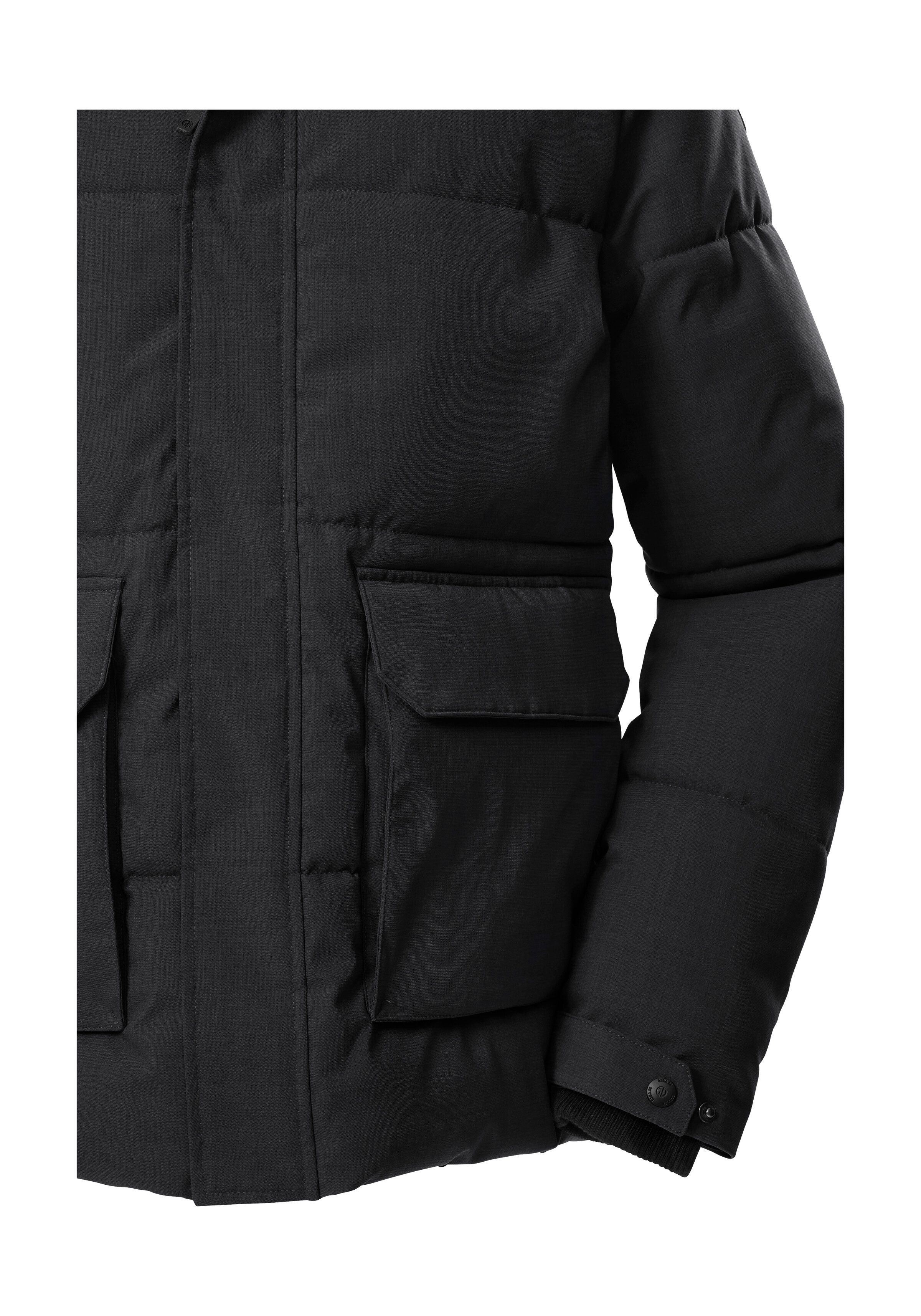 G.I.G.A. DX by killtec Steppjacke GW 26 MN QLTD JCKT Wasserabweisende Herrenjacke, abnehmbare Kapuze, recycelte Materialien