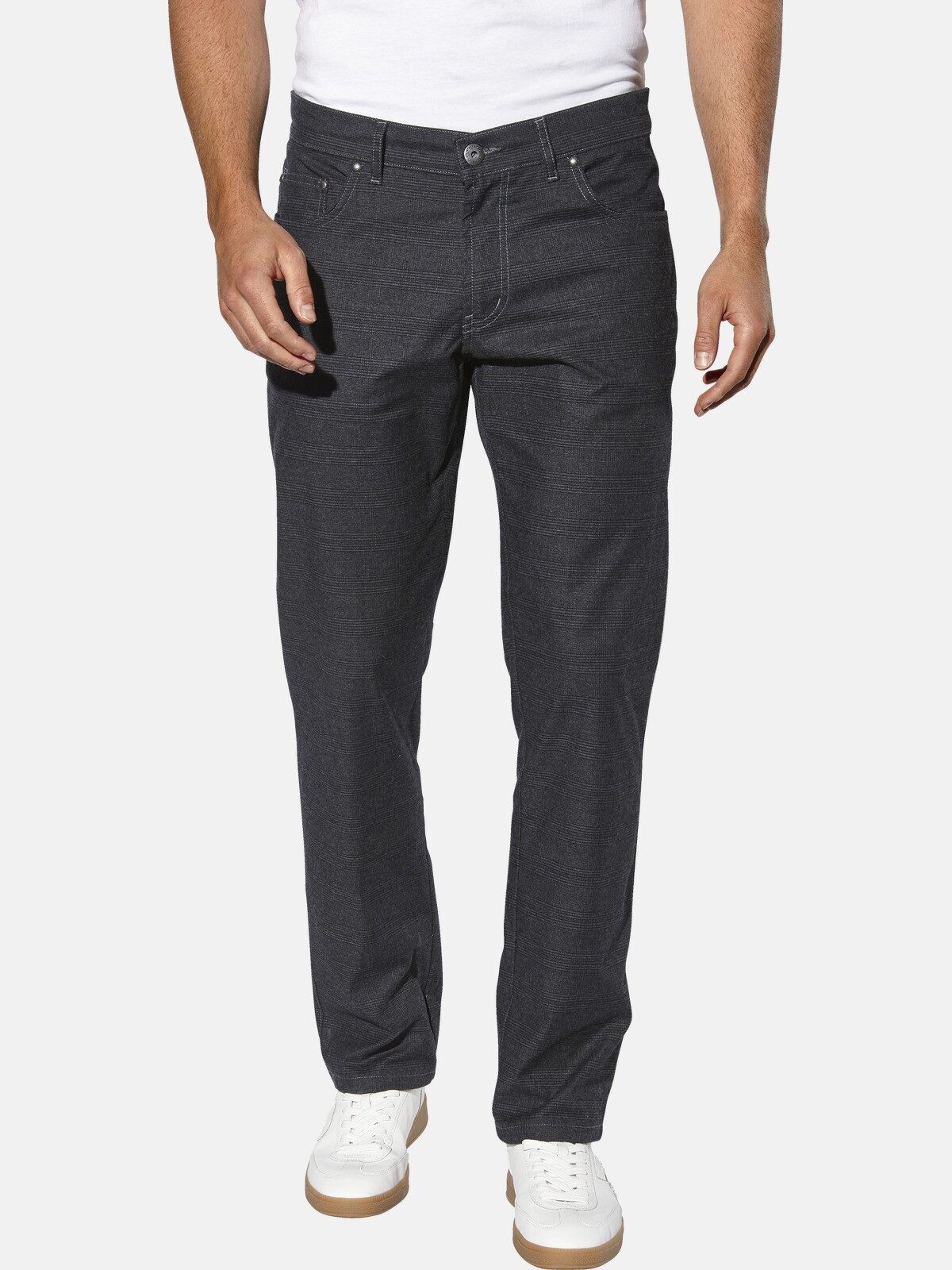 Babista 5-Pocket-Hose PALIN mit feinem Karomuster günstig online kaufen