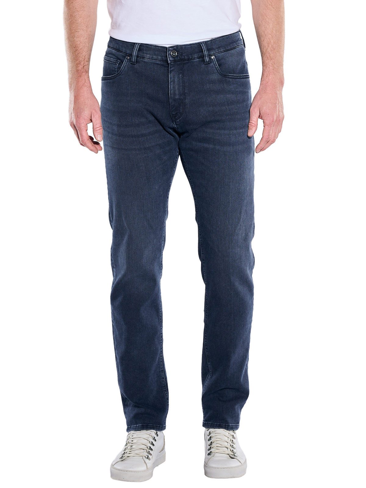 ENGBERS GERMANY Stretch-Jeans Herren Jeans 5-Pocket Superstretch, Indigoblau