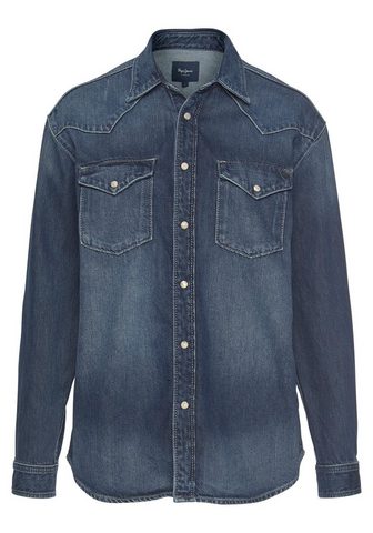 PEPE JEANS Pepe джинсы джинсовая блузка »KI...