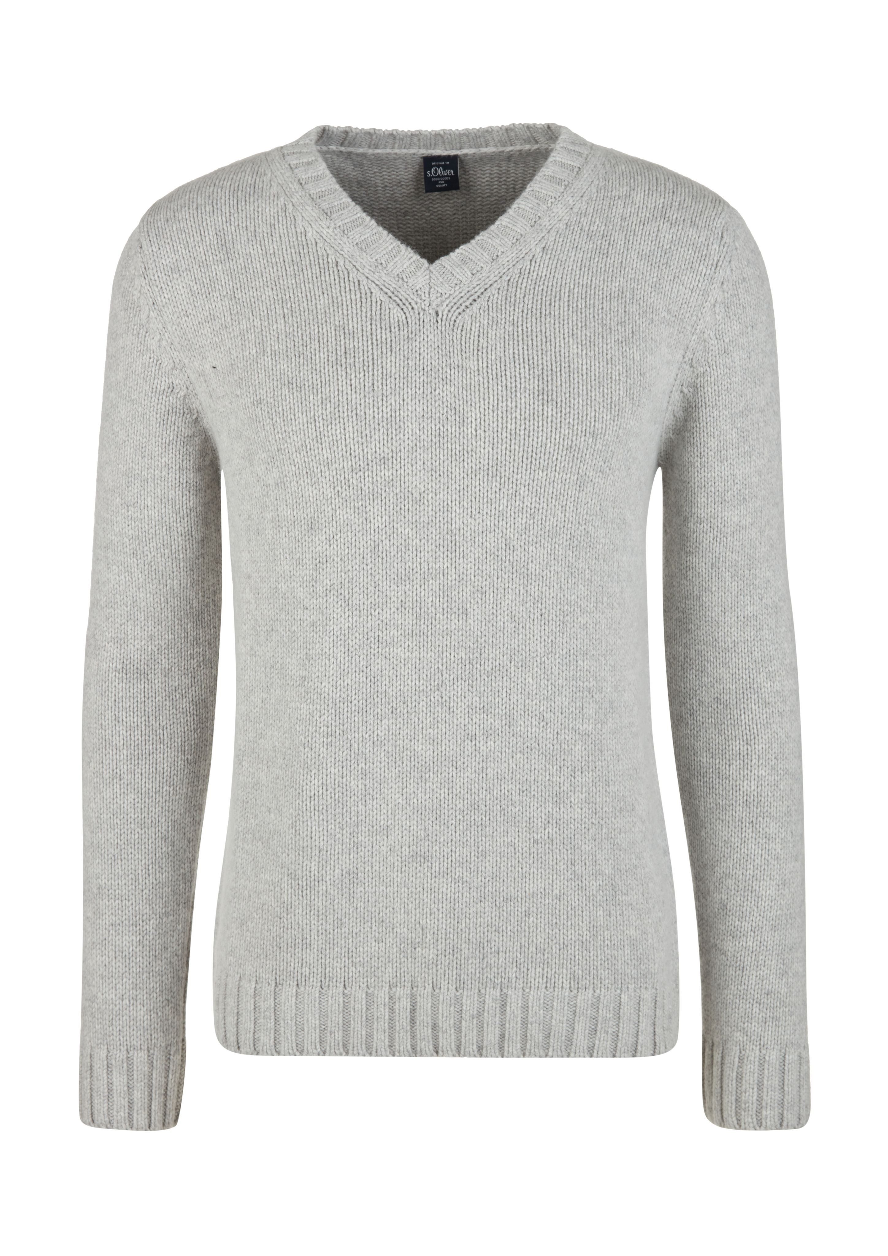 s.Oliver V-Ausschnitt-Pullover