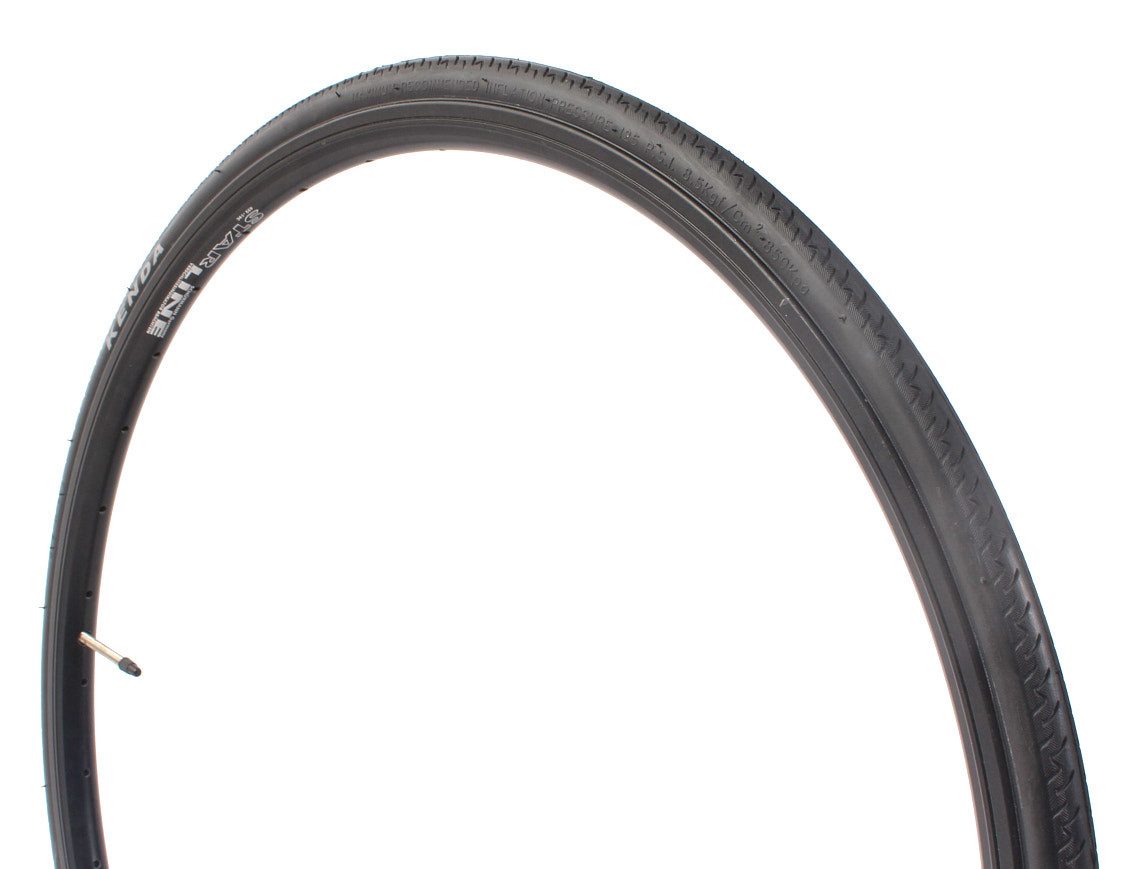 KHEbikes Fahrradreifen KENDA Kontender 700x23C Rennrad-/Fixie-Reifen Schwarz, (1-tlg)