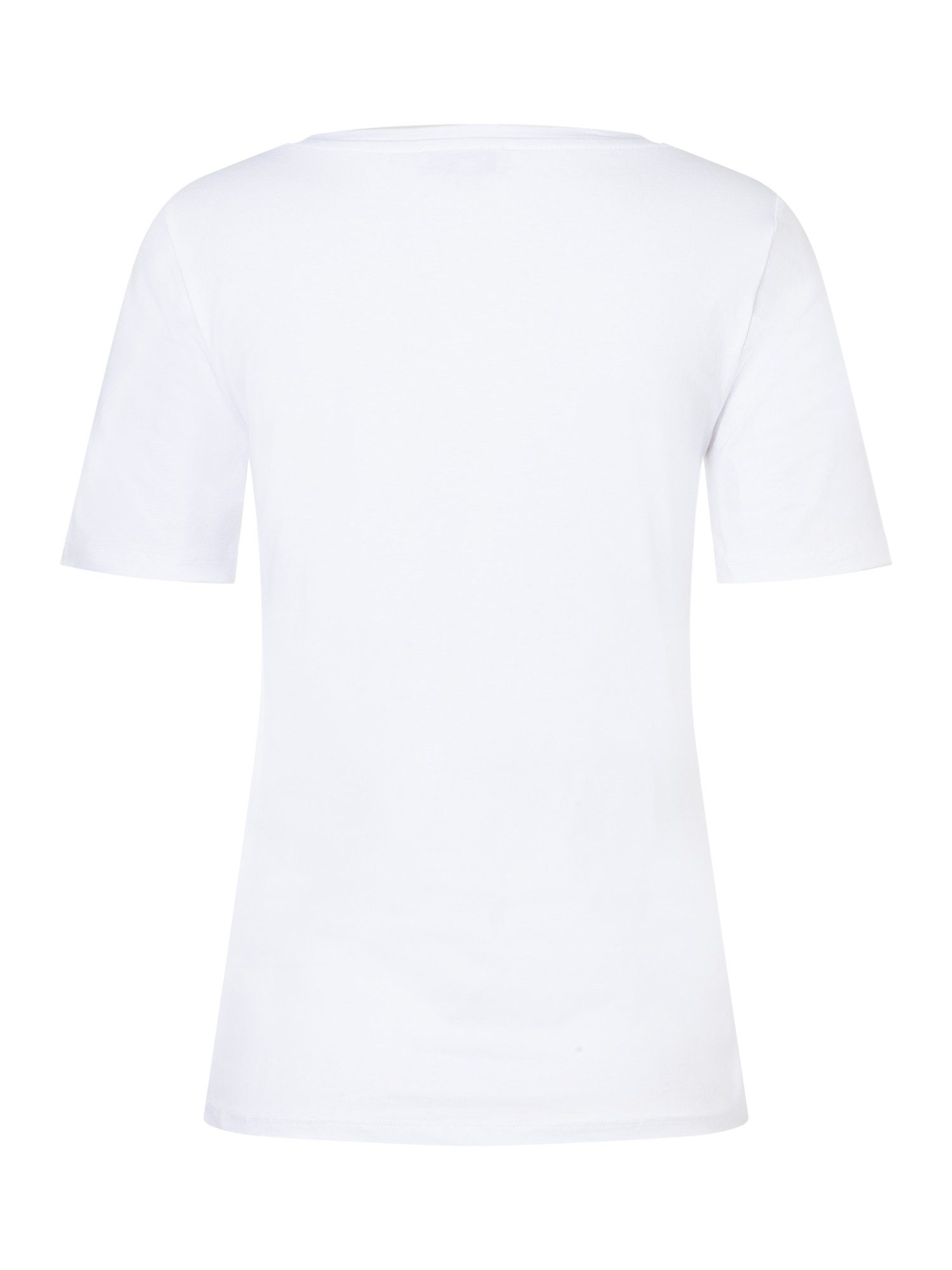 MORE&MORE T-Shirt T-Shirt mit Frontprint und Strasssteinchen – Bild 4 von 5