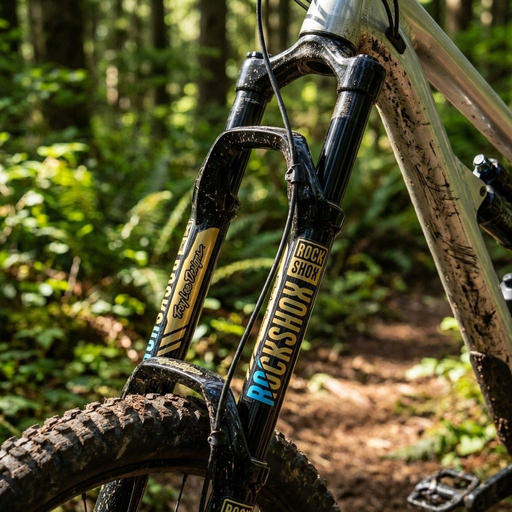 RockShox Federgabel Rockshox Dekor Kit Troy Lee Designs-B/G 35mm Pike/Lyrik/Yari/Domain/Re