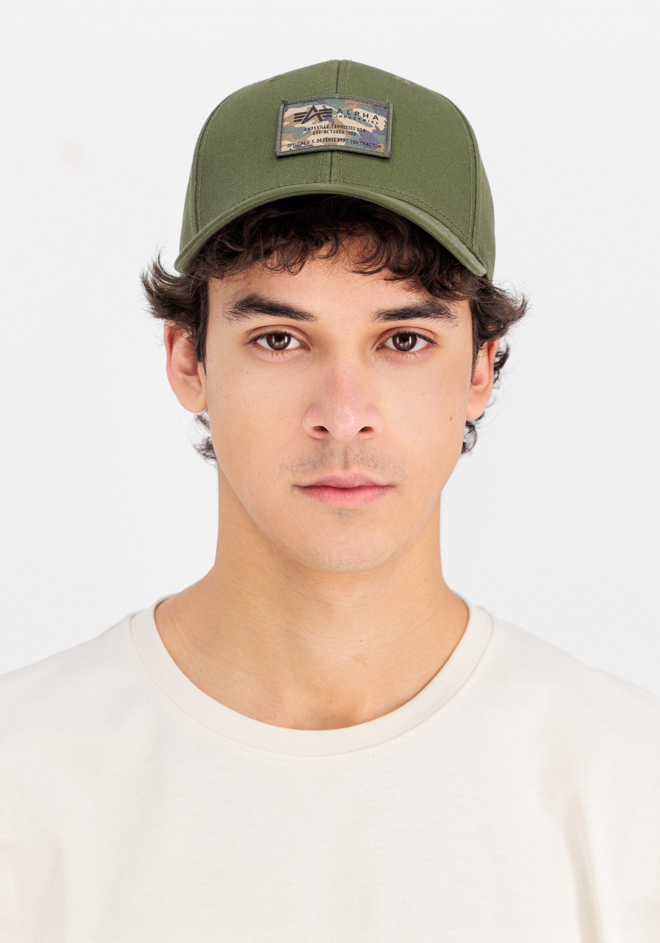 Alpha Industries Baseball Cap Crew Camo Cap