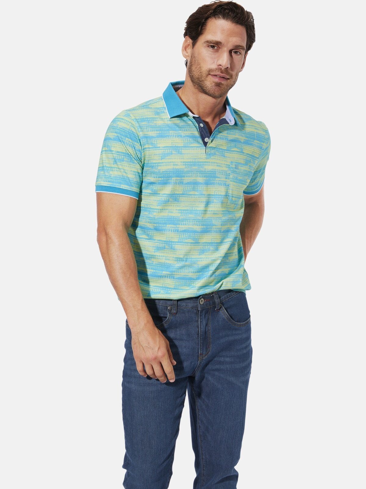 Babista Poloshirt MALRON mit Jacquardmuster