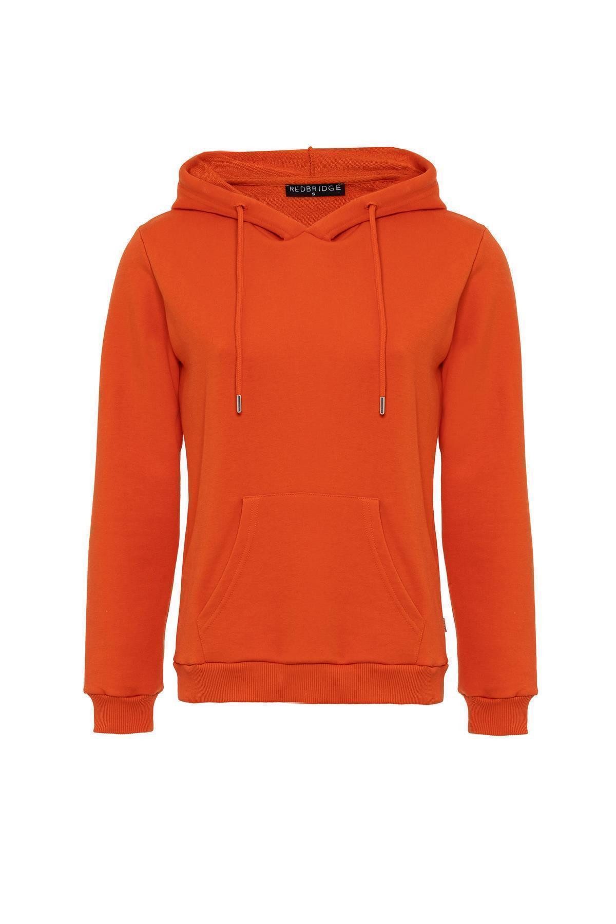 RedBridge Kapuzensweatshirt Premium Hoodie mit Kängurutasche Basic