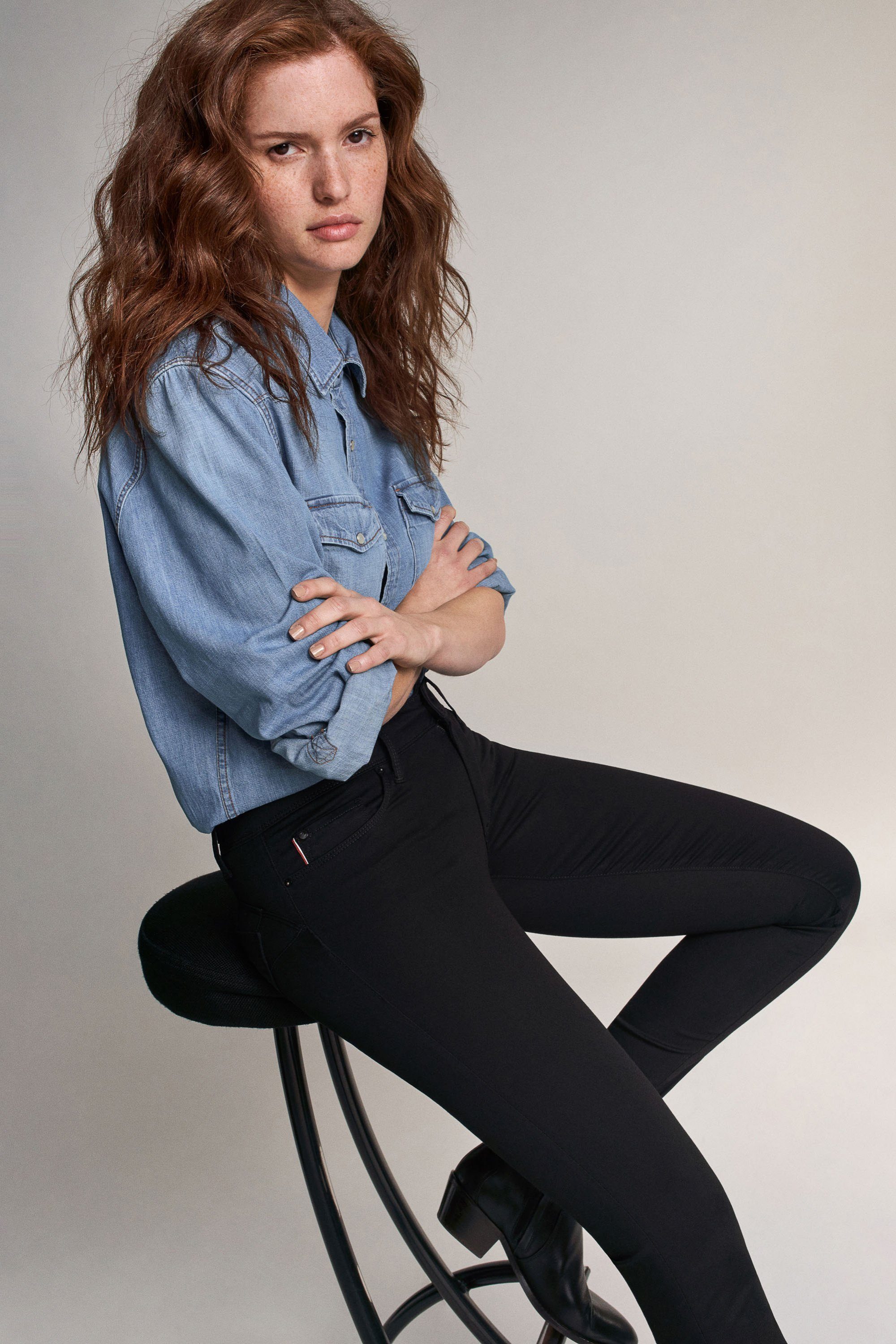Salsa Stretch-Jeans SALSA JEANS WONDER PUSH UP SKINNY true black 123421.0000 – Bild 5 von 5