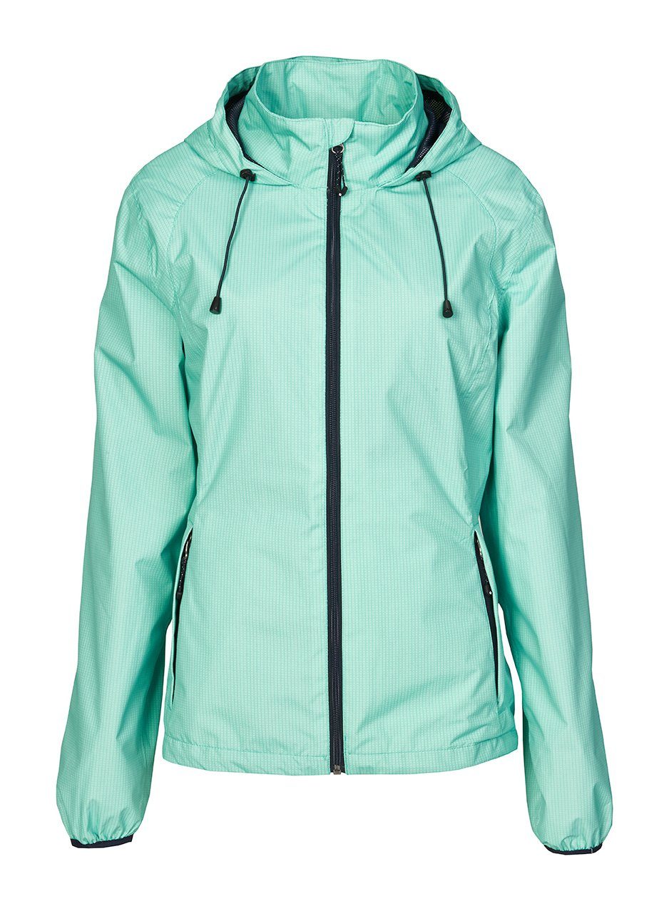 Killtec Regenjacke »Sannah Allover«, Packbare Regenjacke mit Regatta Damen Regular Fit Beijing T Shirt: : Bekleidung