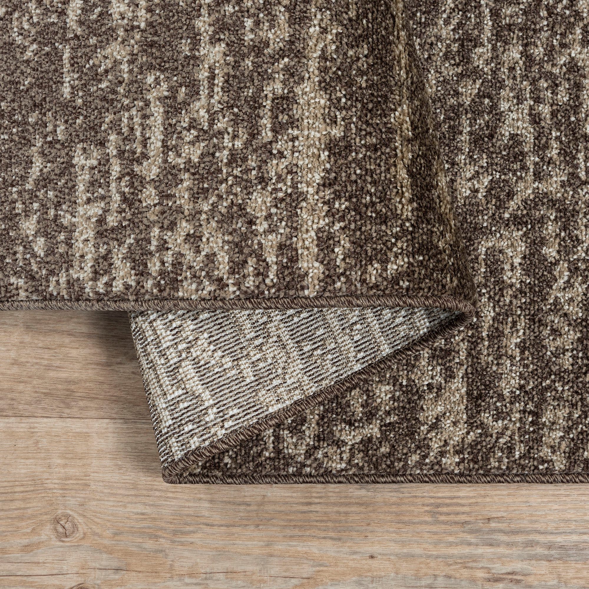 Sanat Teppich Oslo, rechteckig, Höhe: 10 mm, meliert robuster Kurzflor, Wohnzimmer, Schlafzimmer, auch als Läufer