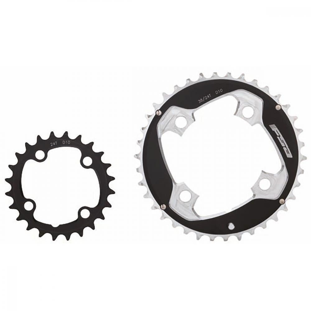 FSA Kettenschaltung FSA MTB Kettenblatt SL-K/Afterburner 96 mm x 38 Zähne Schwarz - 4-Arm