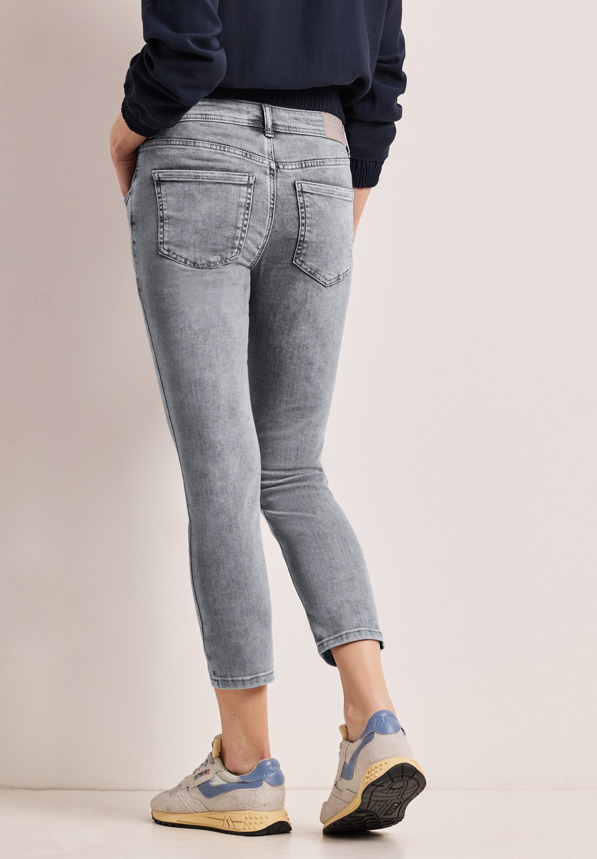STREET ONE Slim-fit-Jeans Middle Waist