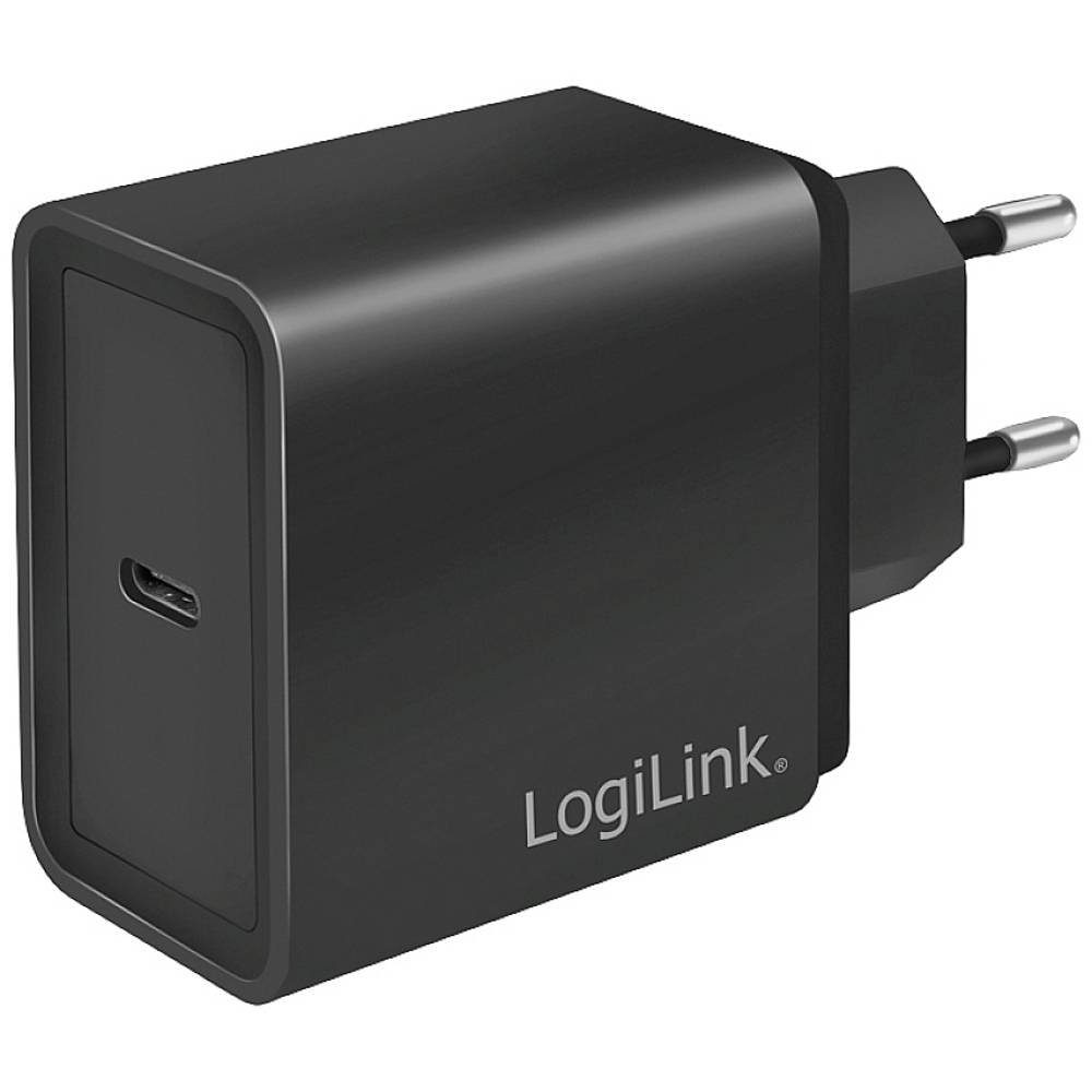 LogiLink USB-Steckdosenadapter, 1x USB-C® Port (PD), 18 W USB-Ladegerät