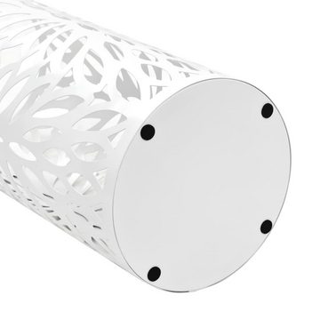 möbelando Schirmständer 295771 (DxH: 20x48,5 cm), aus Metall in Weiß