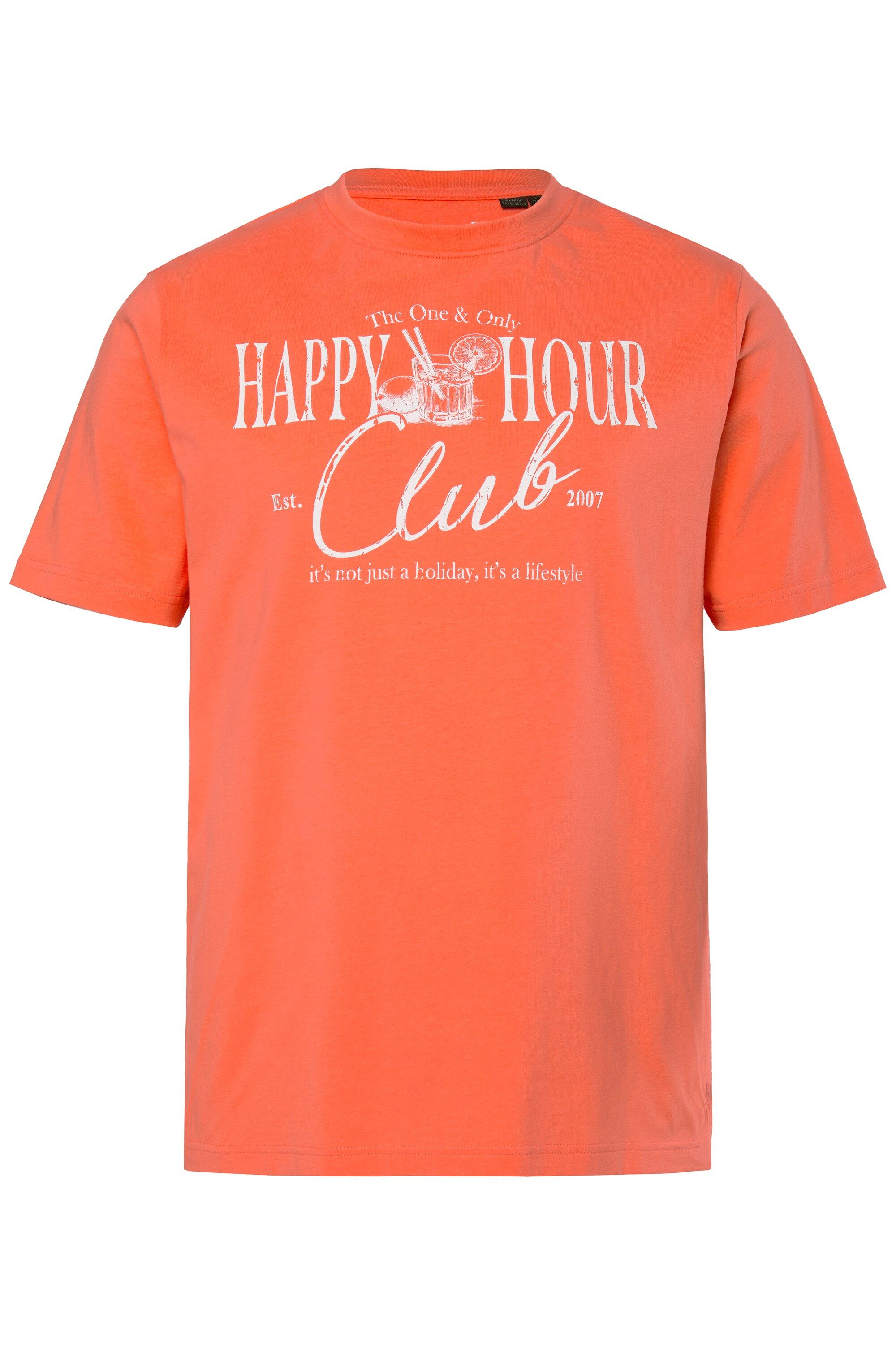 Men Plus T-Shirt Men+ T-Shirt Halbarm Print bis 8 XL günstig online kaufen