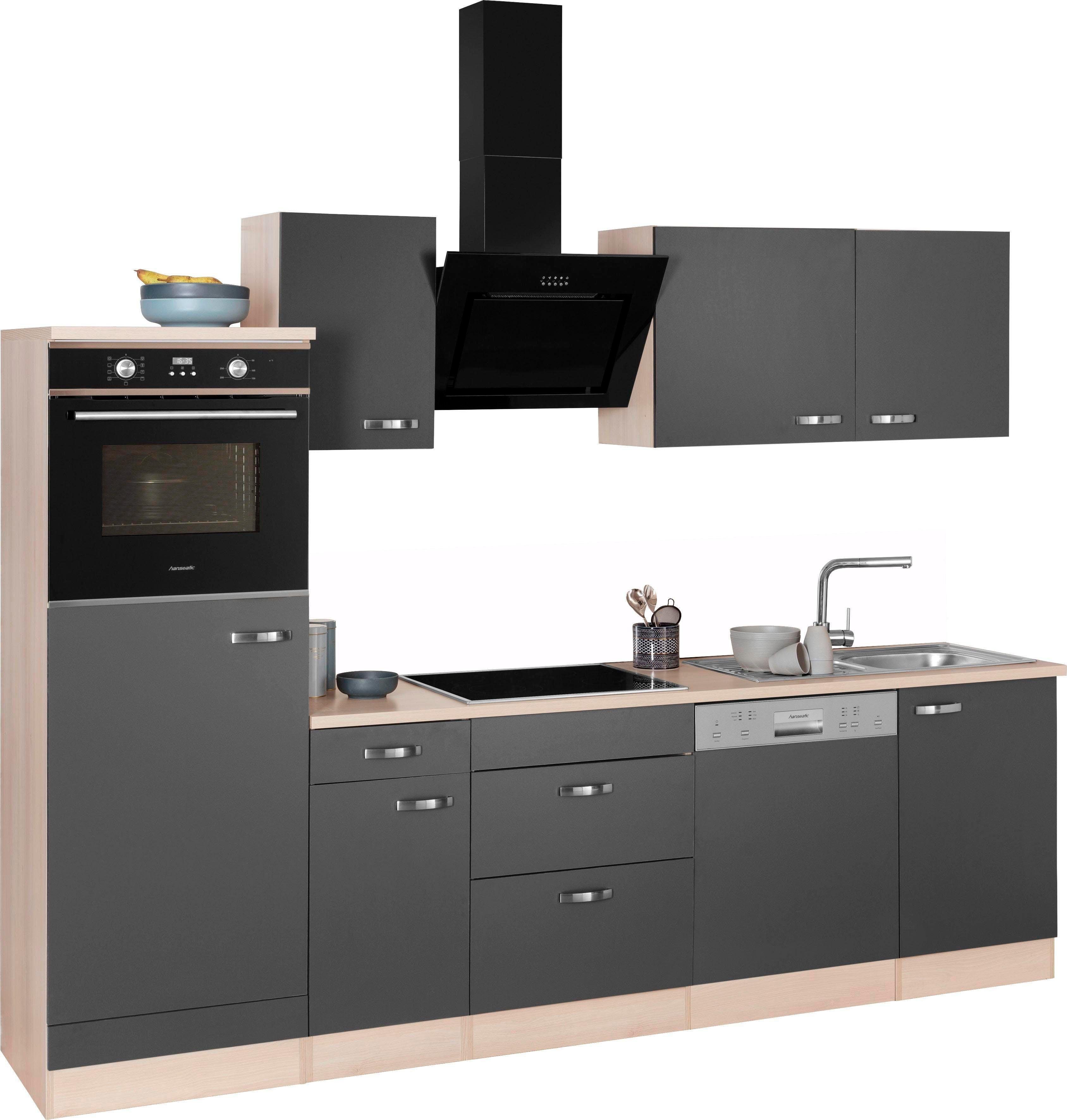 OPTIFIT Küchenzeile »Faro«, mit Hanseatic E-Geräten, Breite 270 cm online  kaufen | OTTO