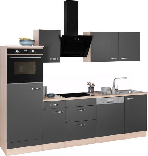 OPTIFIT Küchenzeile »Faro«, mit Hanseatic E-Geräten, Breite 270 cm