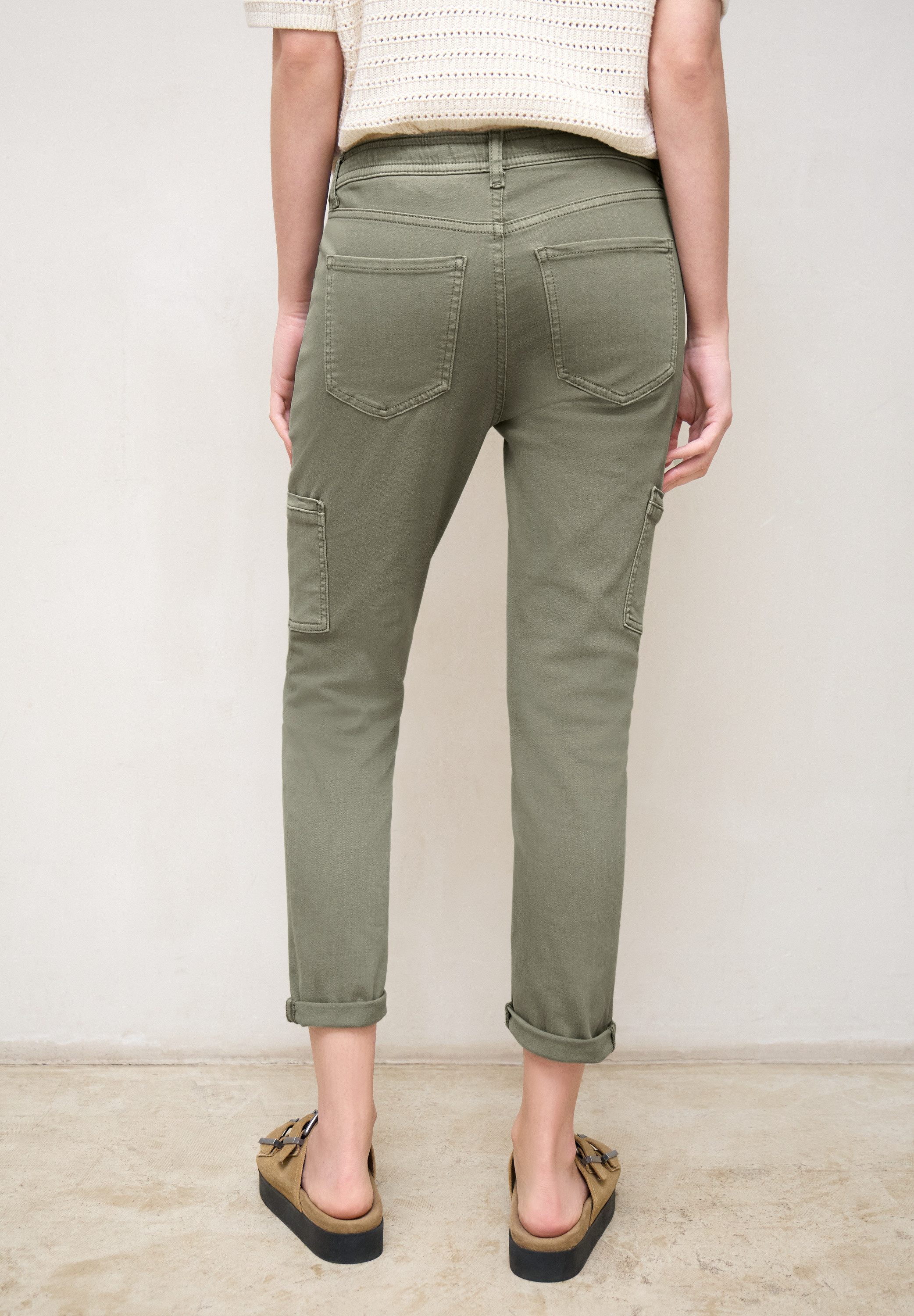 STREET ONE STUDIO Regular-fit-Jeans Middle Waist