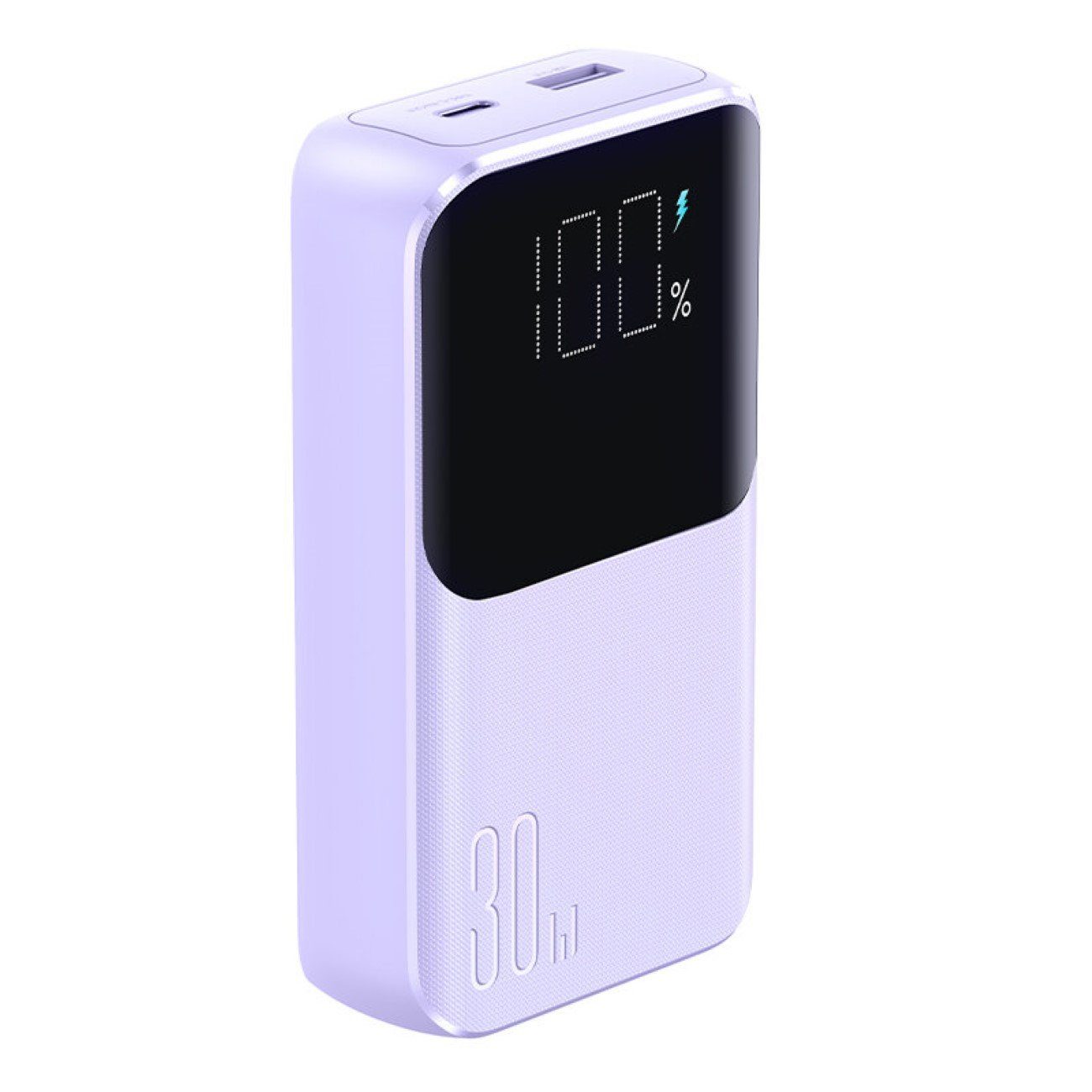 JOYROOM Mini-Powerbank mit integrierten Kabeln 20000 mAh 30 W – Lila Powerbank (1 St)