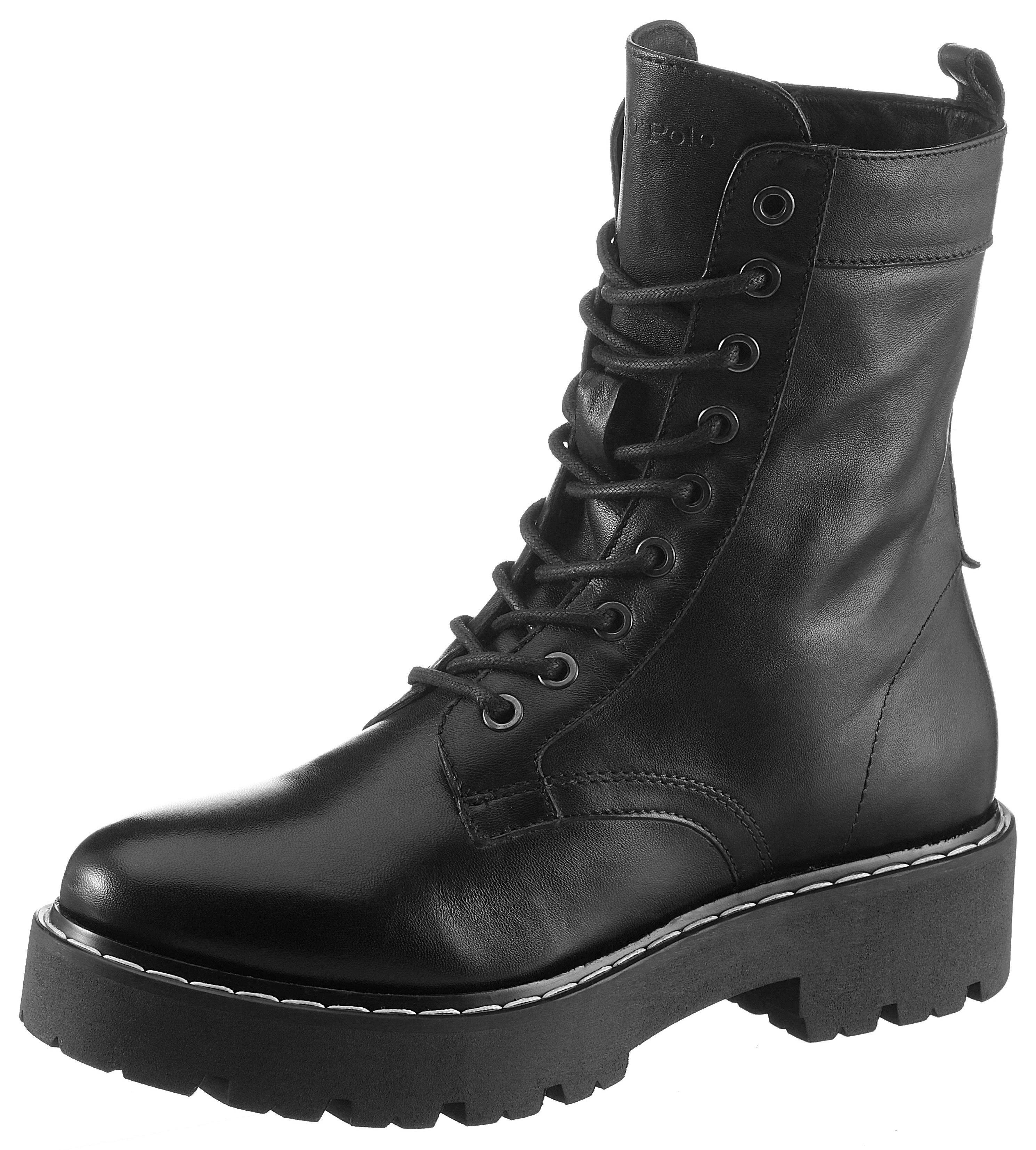Marc O'Polo Schnürboots mit kontrastfarbener Rahmennaht online kaufen | OTTO
