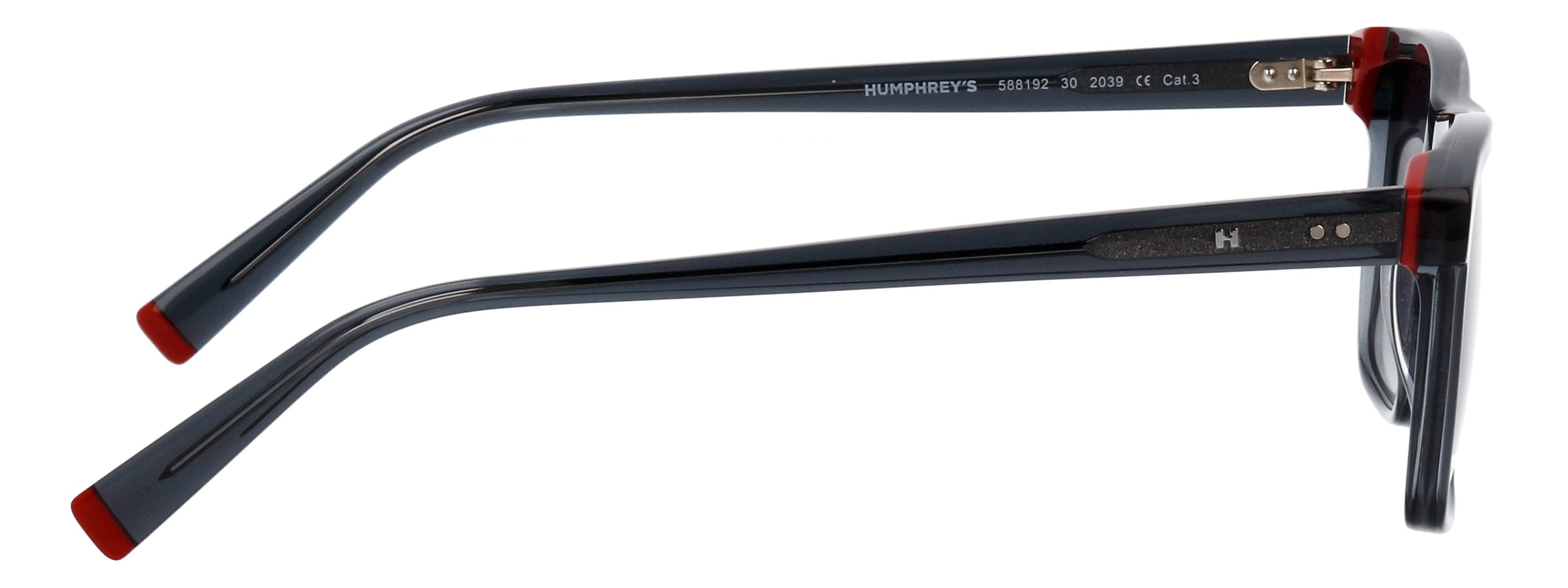 HUMPHREY´S eyewear Sonnenbrille Modell 588192 Form Panto, Logoschriftzug auf Bügel, Kunststofffassung – Bild 4 von 4