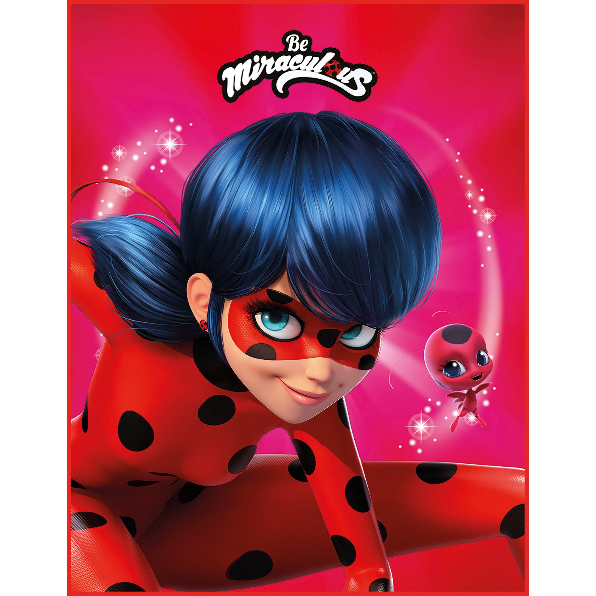 BERONAGE Kinderteppich Miraculous Stars Spiel-Teppich 100x130 günstig online kaufen
