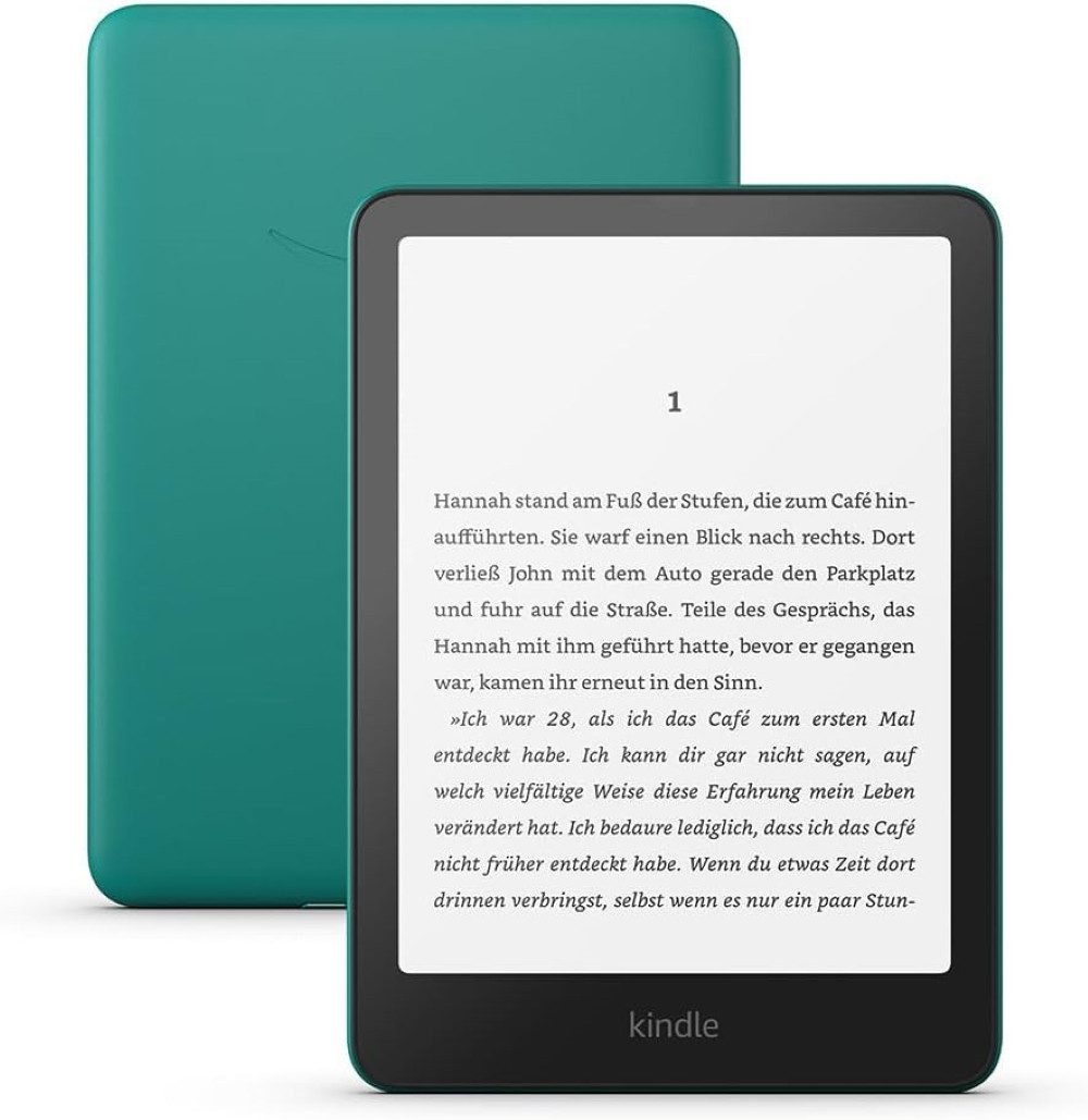 Amazon Amazon Paperwhite 12. Generation (2024) jadegrün E-Book (7", 16 GB, mit Werbung)