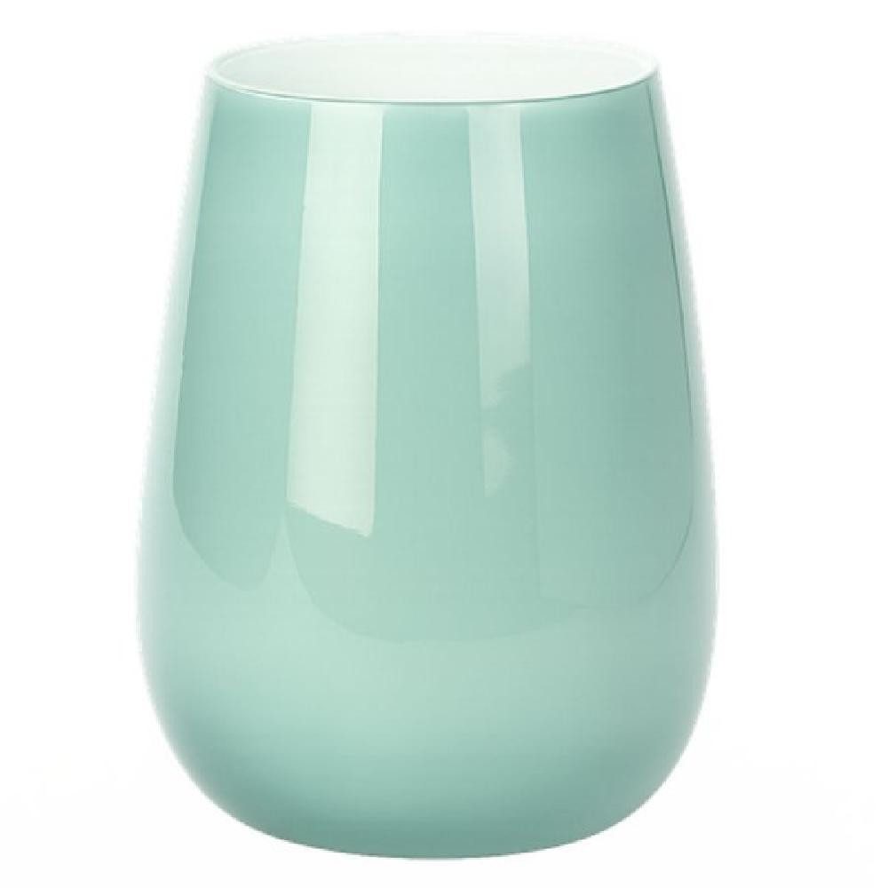 Lambert Dekovase Vase Pisano Glas Aqua Blau (30cm)