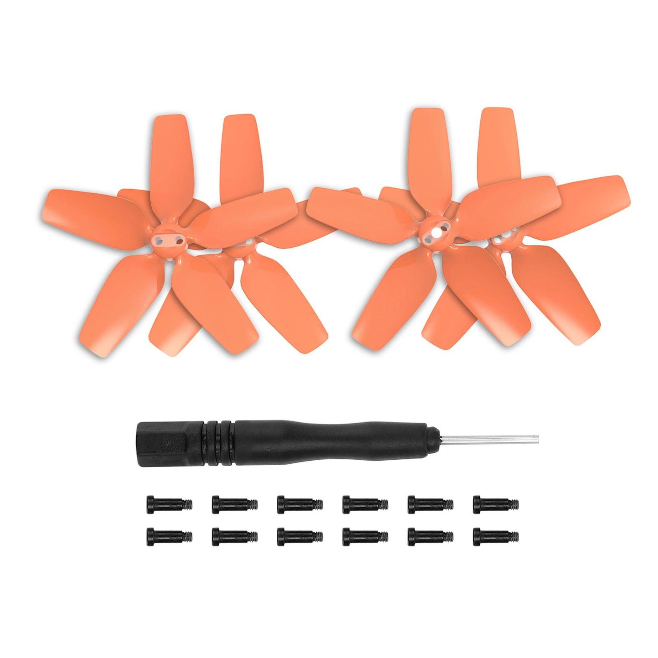 Wigento Für DJI Avata 2925S Propeller Ersatzblätter 2 Paare Orange Zubehör Drohne