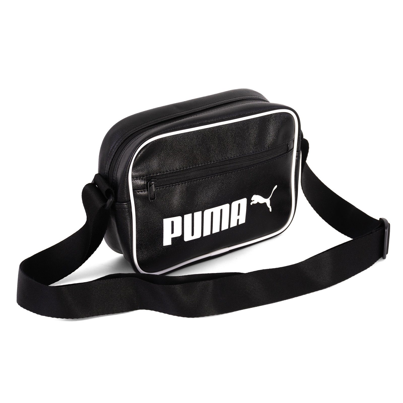 Reporter PUMA Bag Mini Campus Messenger Puma (1-tlg) Retro black Tasche