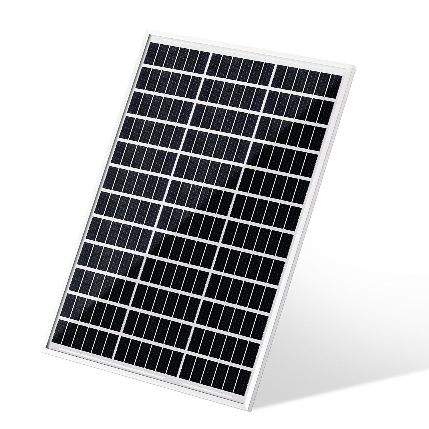Gimisgu Solaranlage Solaranlage 100W Solarpanel 12V, Solarpanel Solarladegerät, 100 W