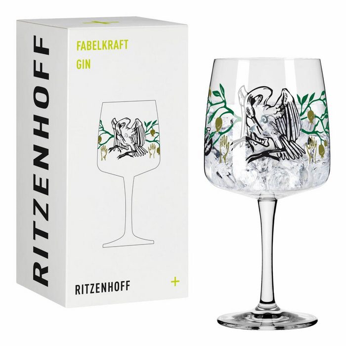 Ritzenhoff Longdrinkglas Fabelkraft Gin 003 Kristallglas Made in Germany
