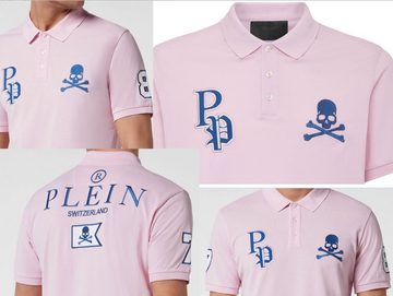 PHILIPP PLEIN Poloshirt PHILIPP PLEIN Polo Shirt Polohemd SS Multi Skull Logo Hemd Polohemd T-