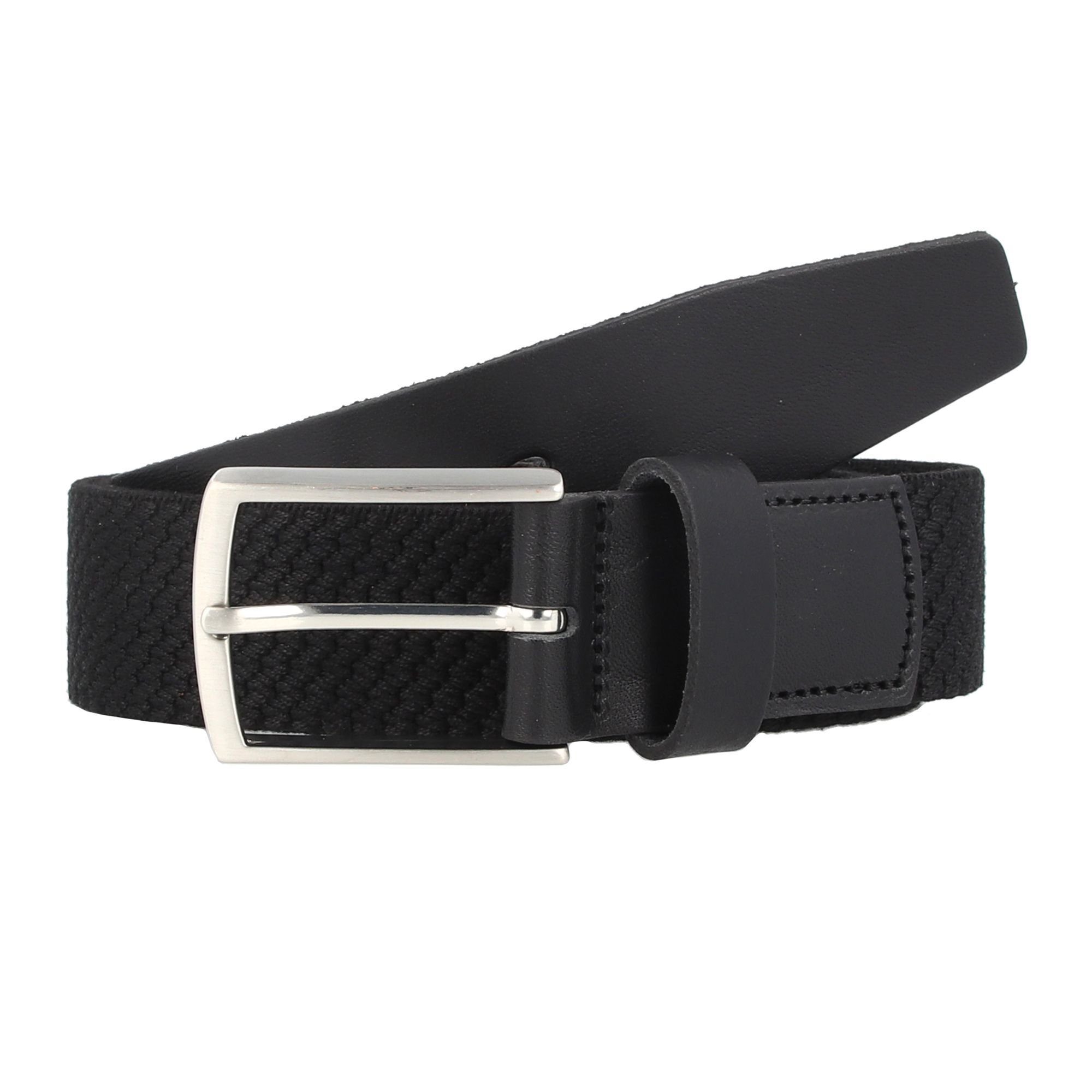 Belts schwarz Synthetikgürtel LLOYD Dornschließe Men’s