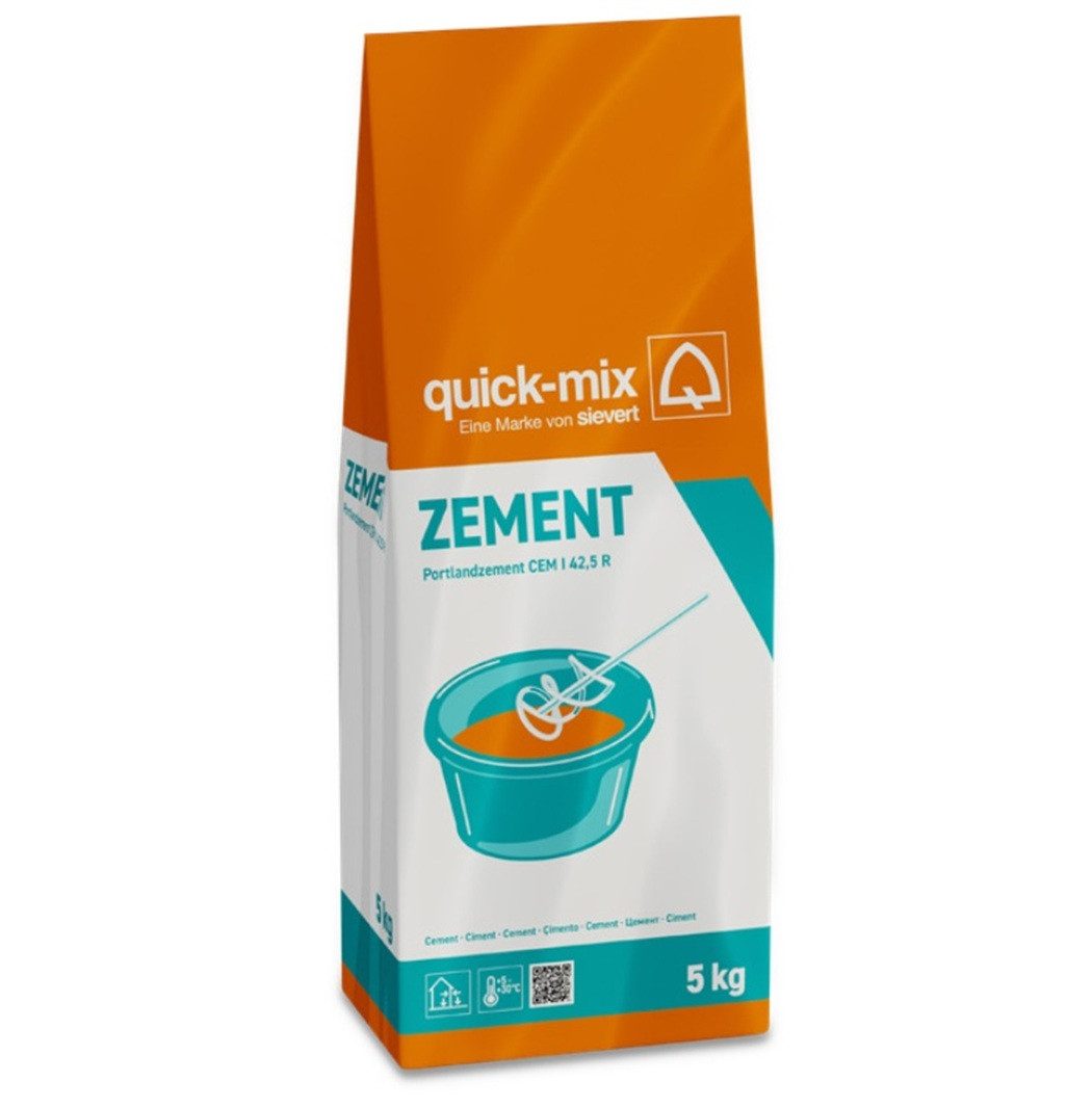 quick-mix Zement Quick-Mix Zement 5 kg CEM 42,5 R