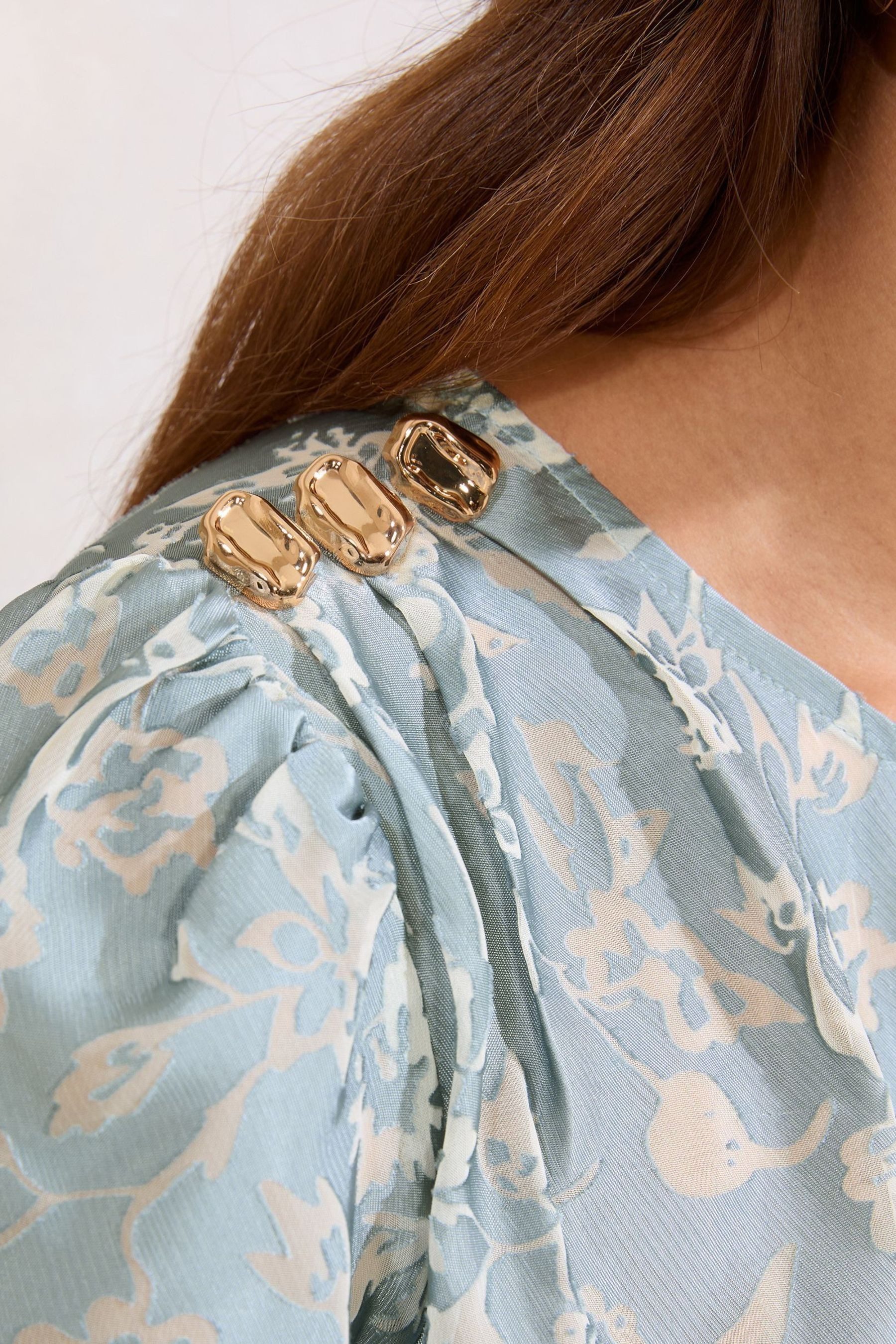 LIPSY T-Shirt Lipsy Kurzarm-Oberteil mit Knopfdetail, Regular (1-tlg) günstig online kaufen