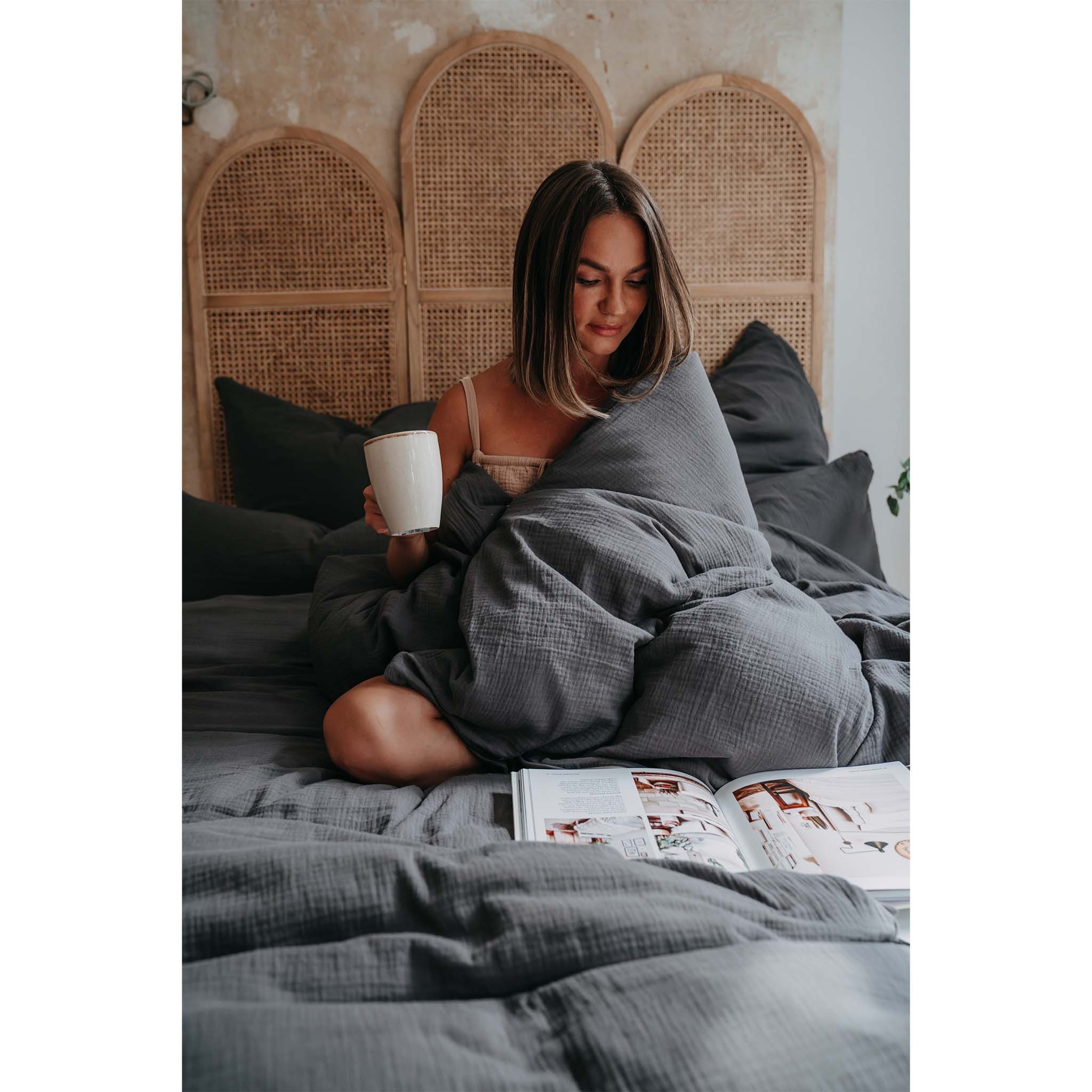 hutch&putch Bettwäsche Musselin Bettwäsche Set - günstig online kaufen