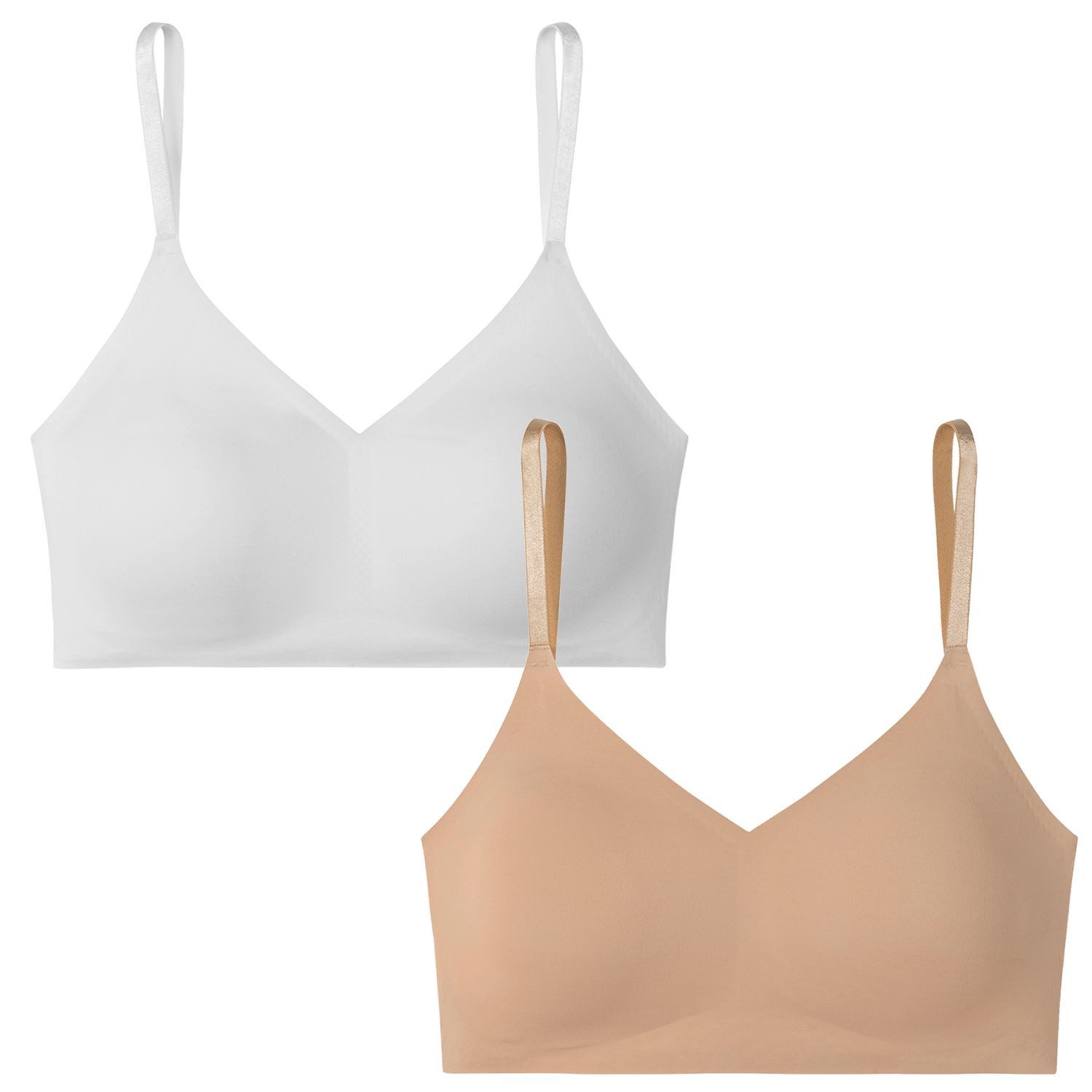 Schiesser Bustier Casual Seamless (Set) schmale Träger, herausnehmbare Pads