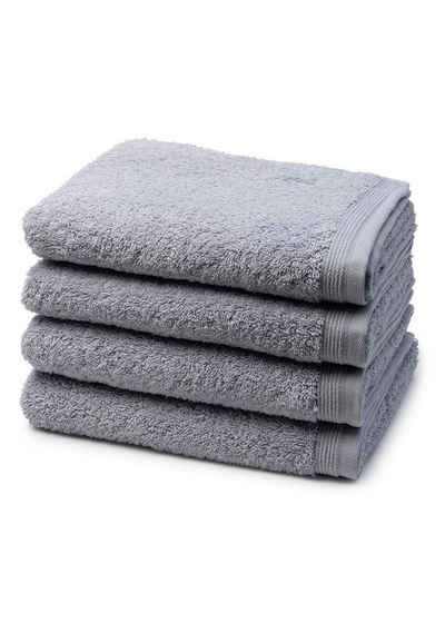 Möve Handtuch Set Superwuschel, Walkfrottee, (Spar-Set, 4-tlg), 4 X Handtuch - im Set - Baumwolle - Extraweiches Handtuch