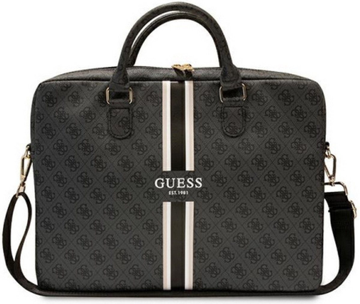 Guess Laptoptasche Printed Stripe Laptoptasche für 15-16 Zoll MacBook Pro