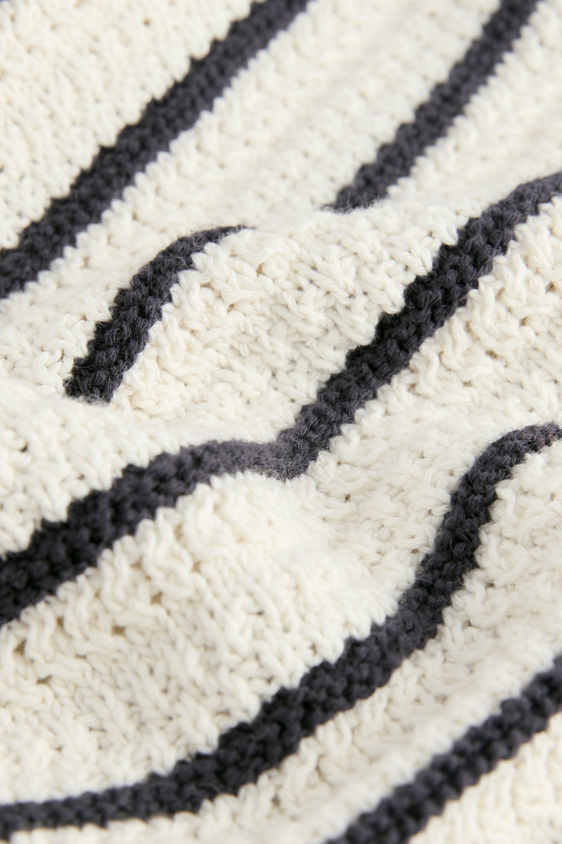 Next Midirock CoOrd Midi-Strickrock mit Streifen und Baumwolle (1-tlg) günstig online kaufen