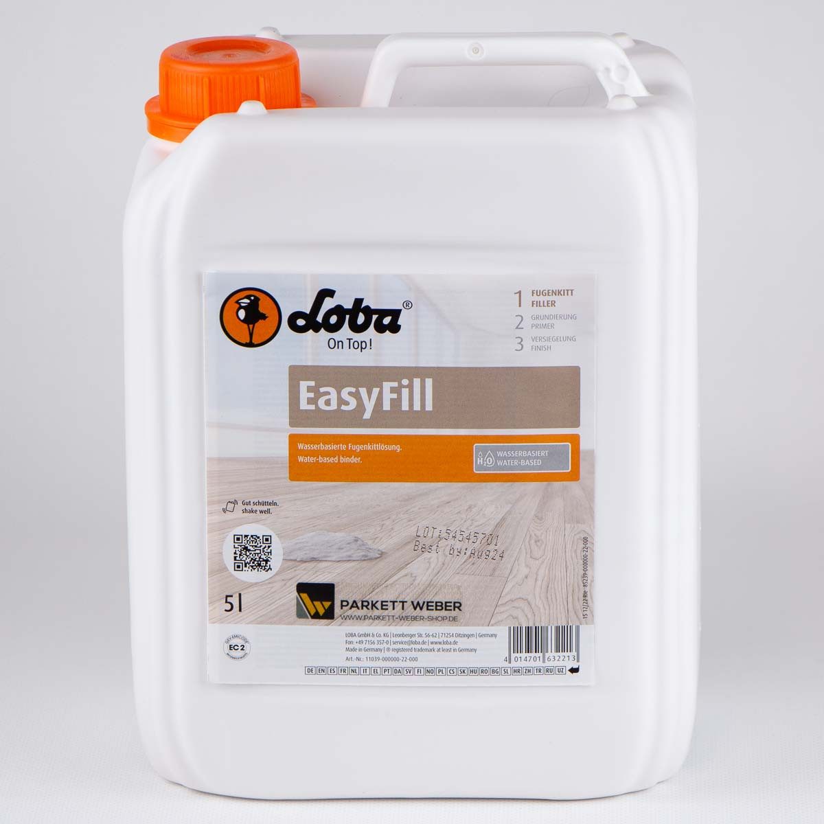 Loba Fugenfueller Loba EasyFill Fugenkitt 5 Liter