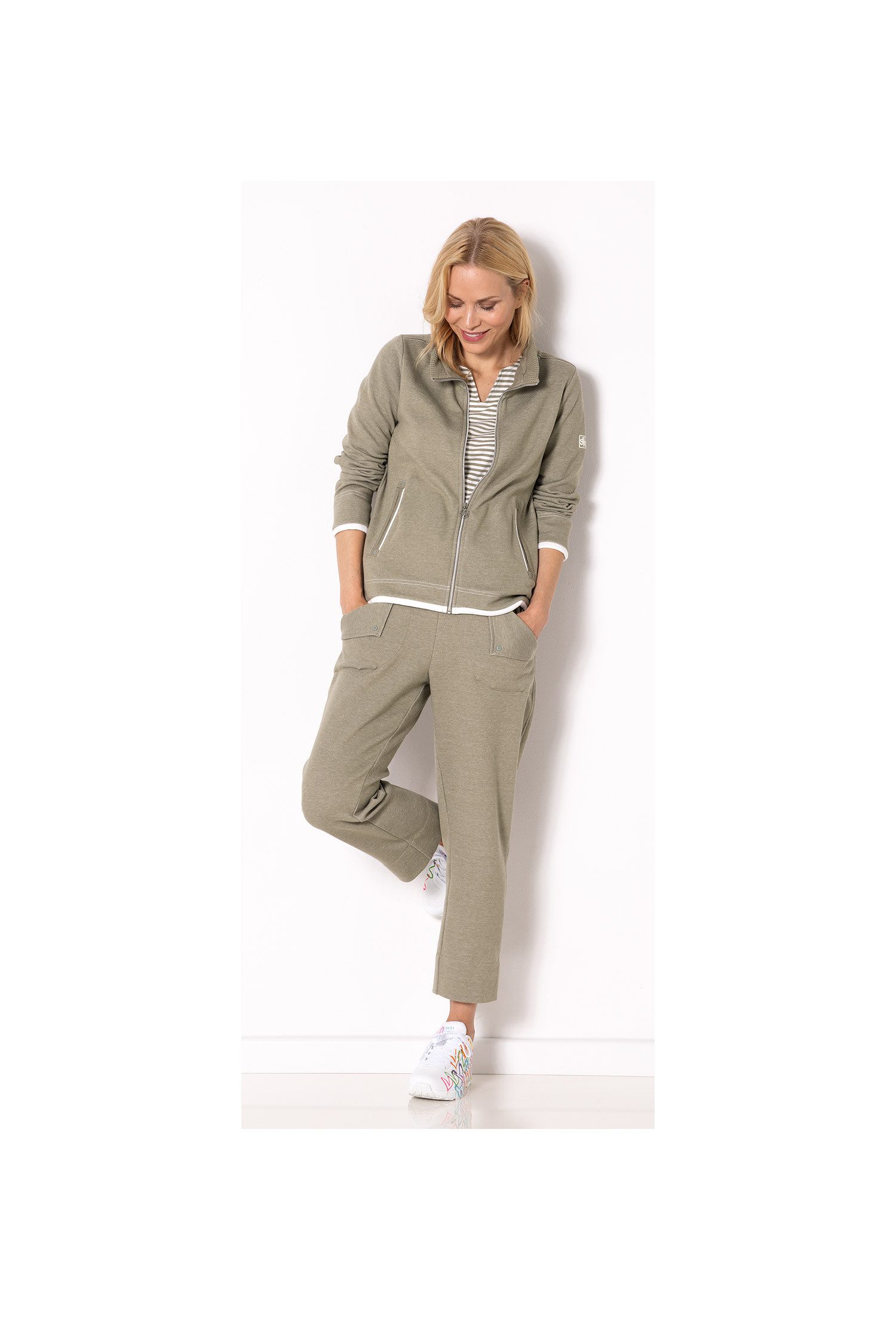 SER Sweatjacke Sweatjacke Stehkragen W2260308 günstig online kaufen
