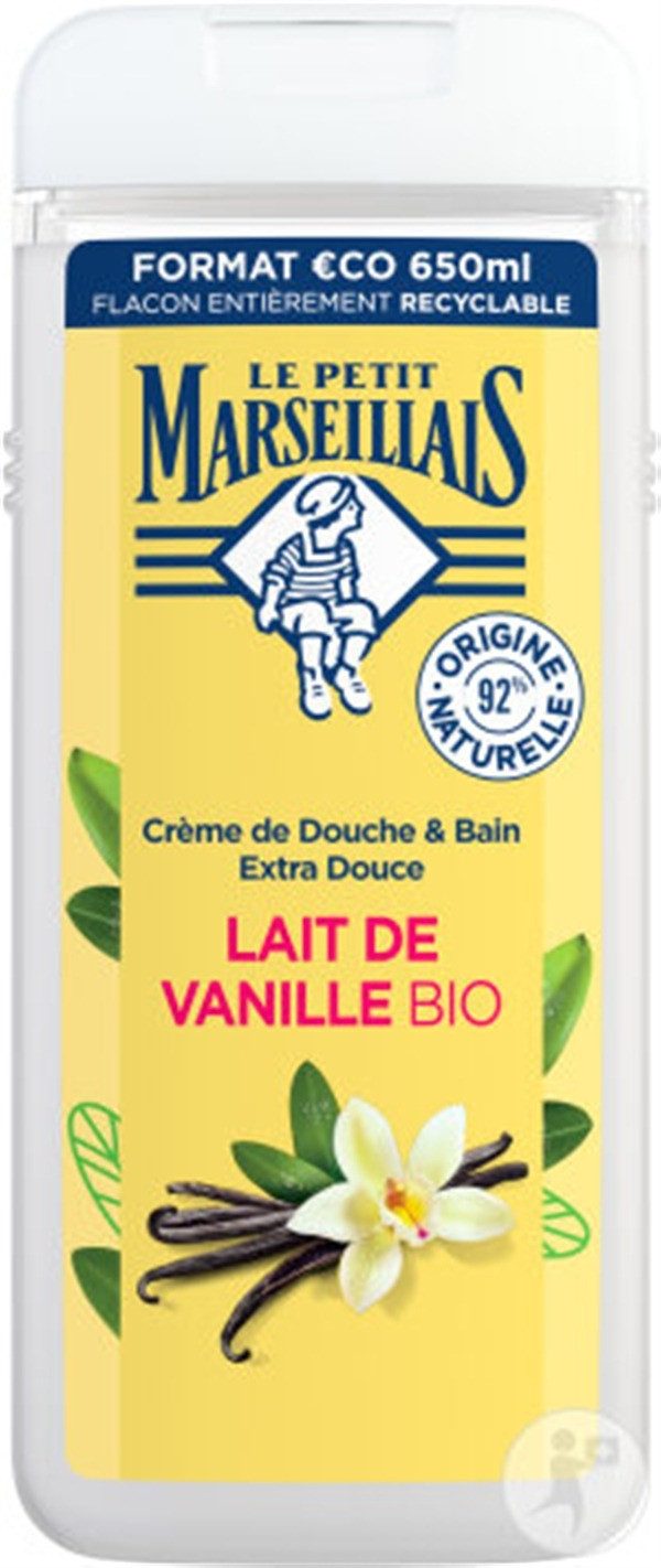 Le Petit Marseillais Duschgel Bio-Vanillemilch-Duschgel DUSCHGEL 400ml